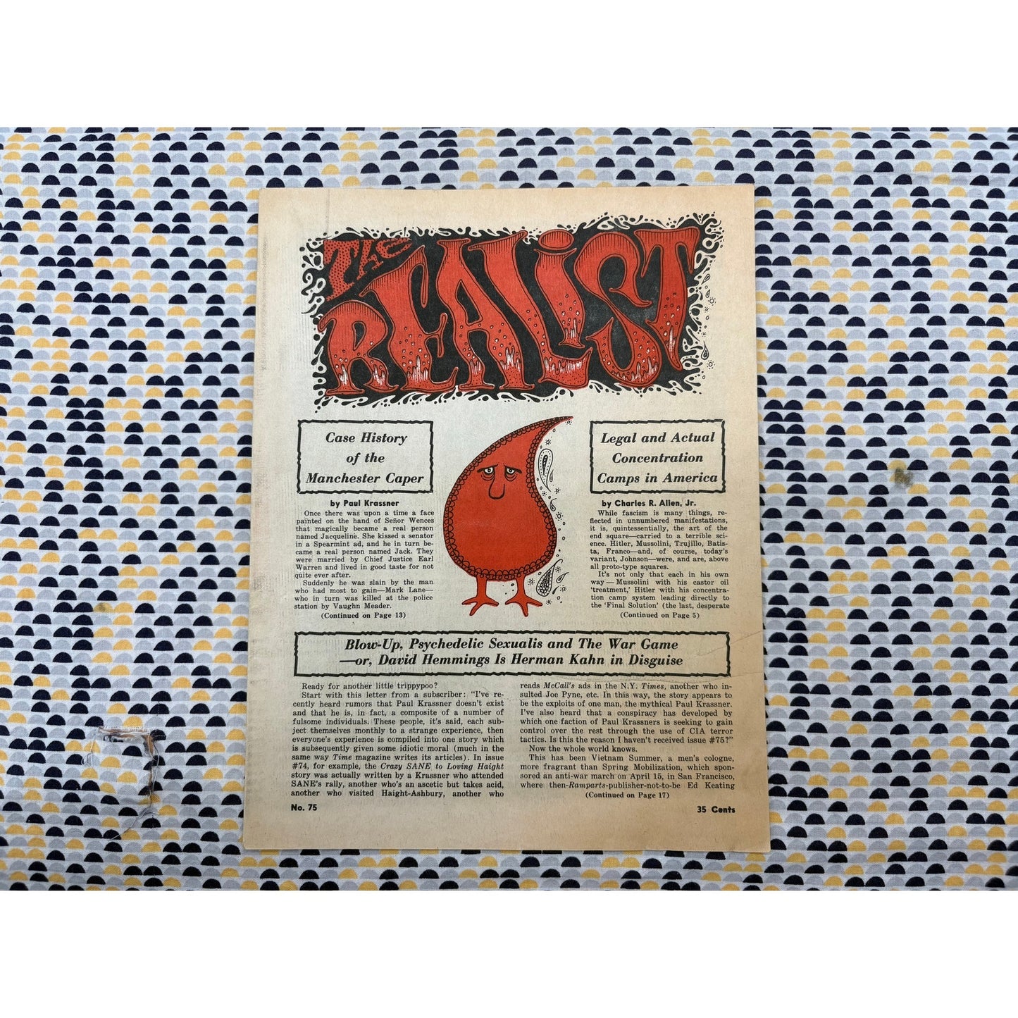 The Realist Magazine - Counterculture Newspaper - June 1967 - No. 75