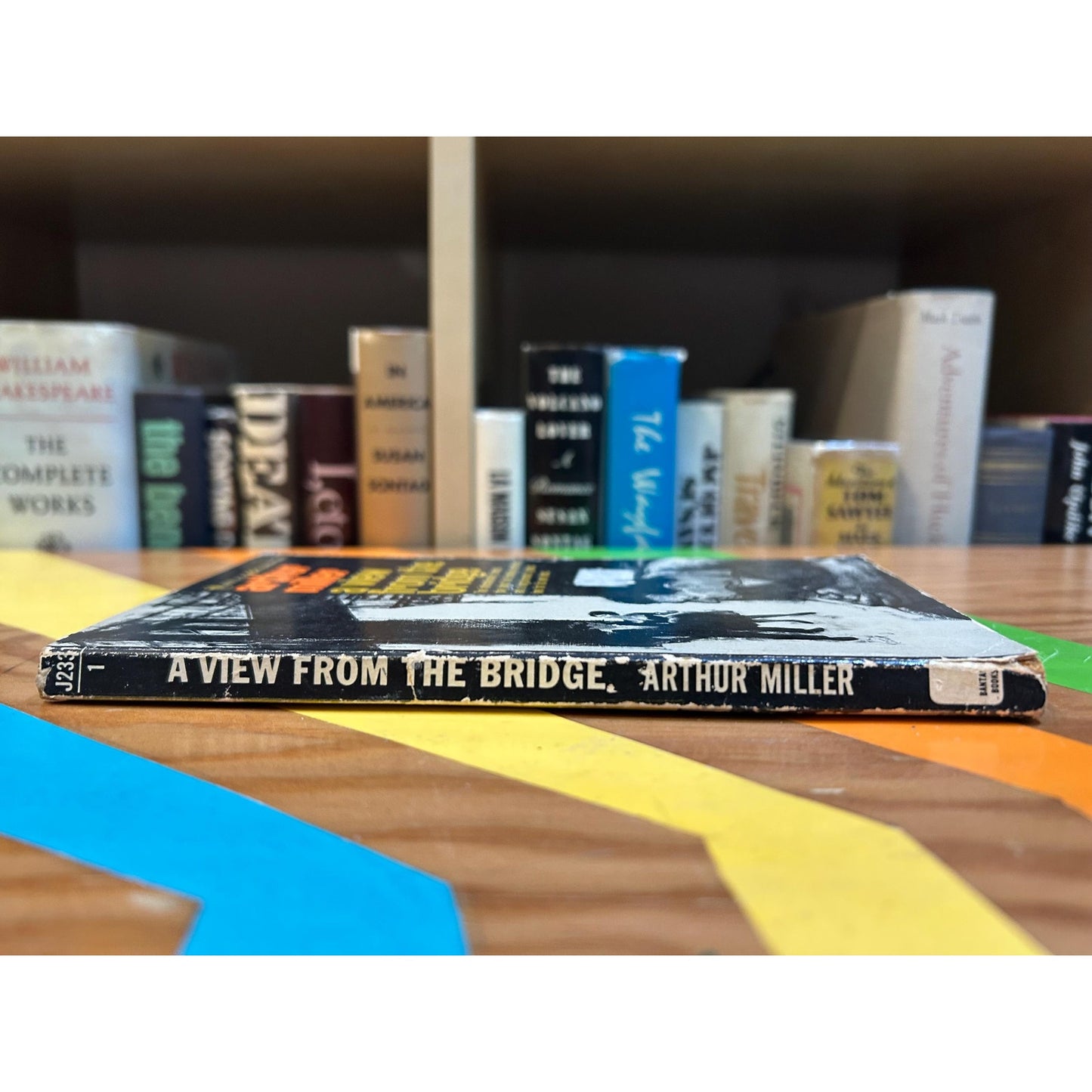 A View From the Bridge - Arthur Miller - Vintage Paperback Book - Bantam Books