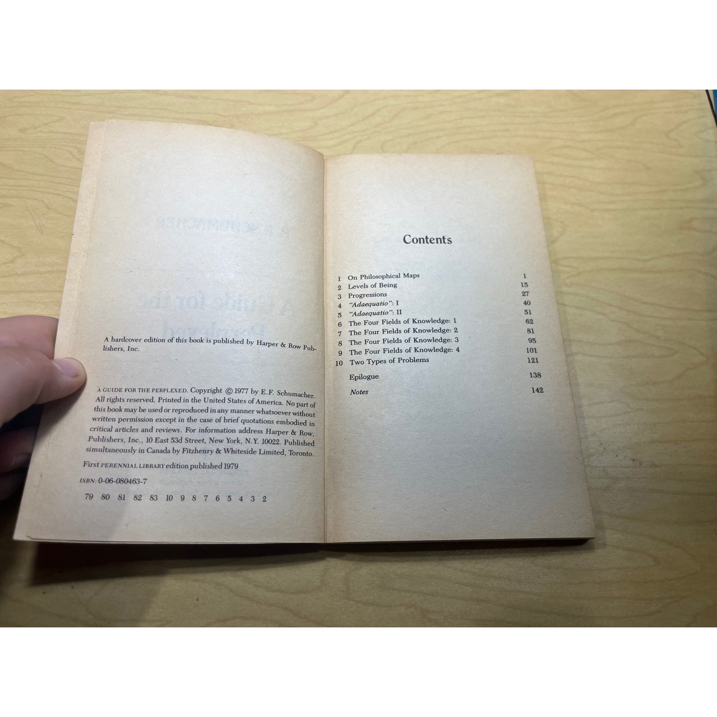 A Guide for the Perplexed - E. F. Schumacher - Perennial Books - Paperback