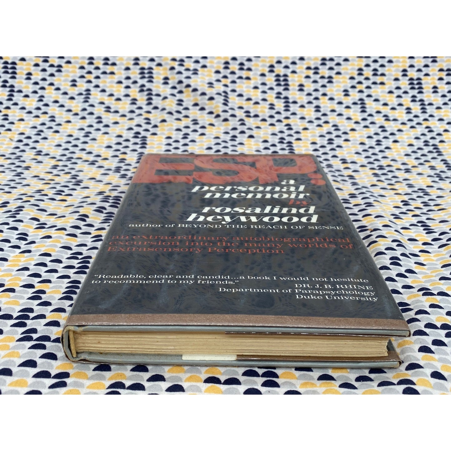 ESP : A Personal Memoir - Rosalind Heywood - Vintage Hardcover Book - Dutton Ed