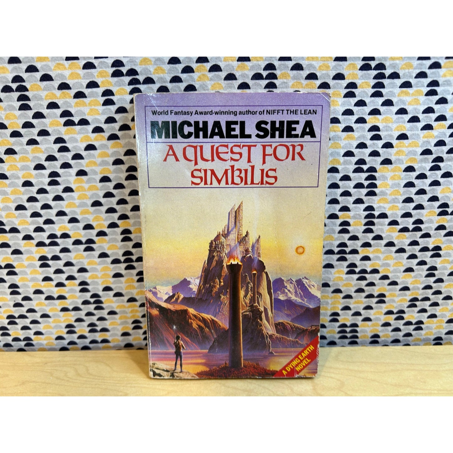 A Quest For Simbilis - Michael Shea - Vintage Paperback Book - Grafton Edition