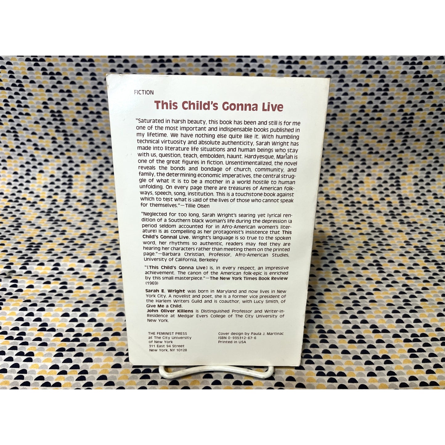 The Child's Gonna Live - Sarah E. Wright - The Feminist Press - Paperback