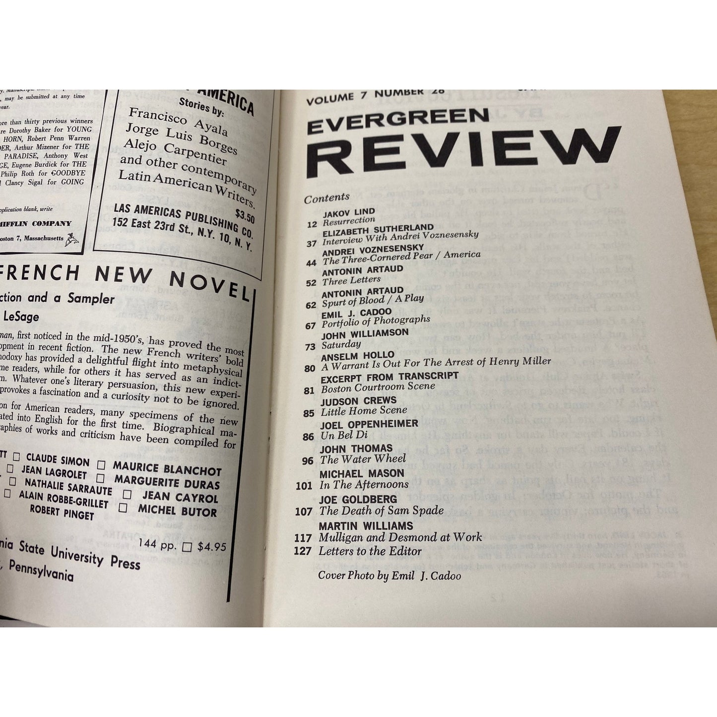Evergreen Review - Volume 7, Number 28 -January/February 1963- Grove Press