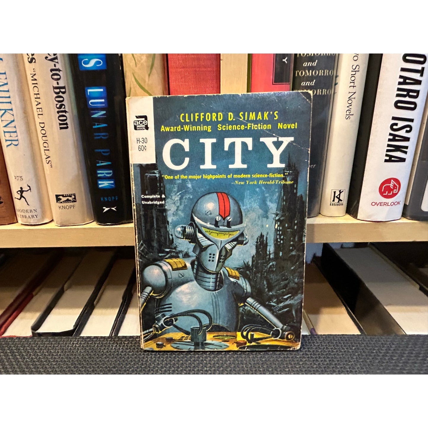 City - Clifford D. Simak - Vintage Paperback - Ace Science Fiction - 1952 1st