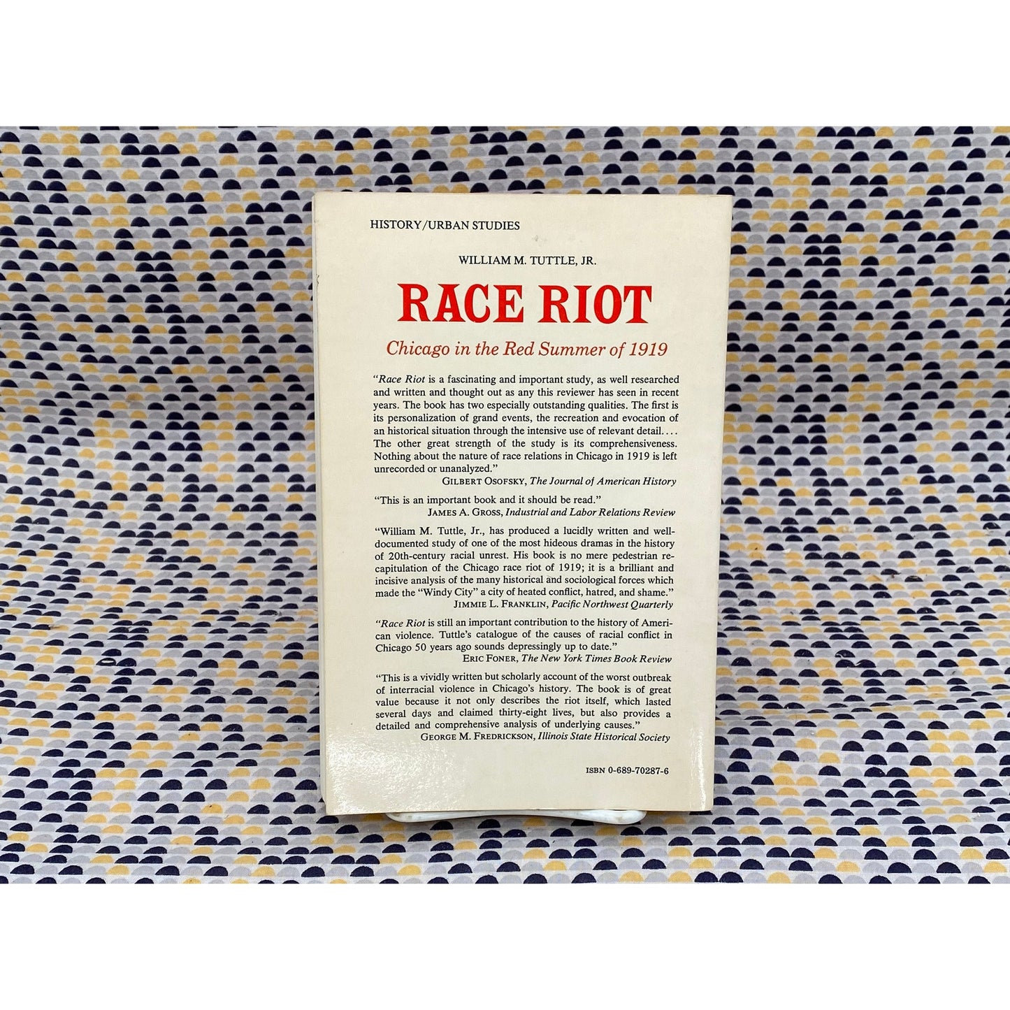 Race Riot: Chicago In The Red Summer Of 1919 - William M. Tuttle, Jr. - Atheneum