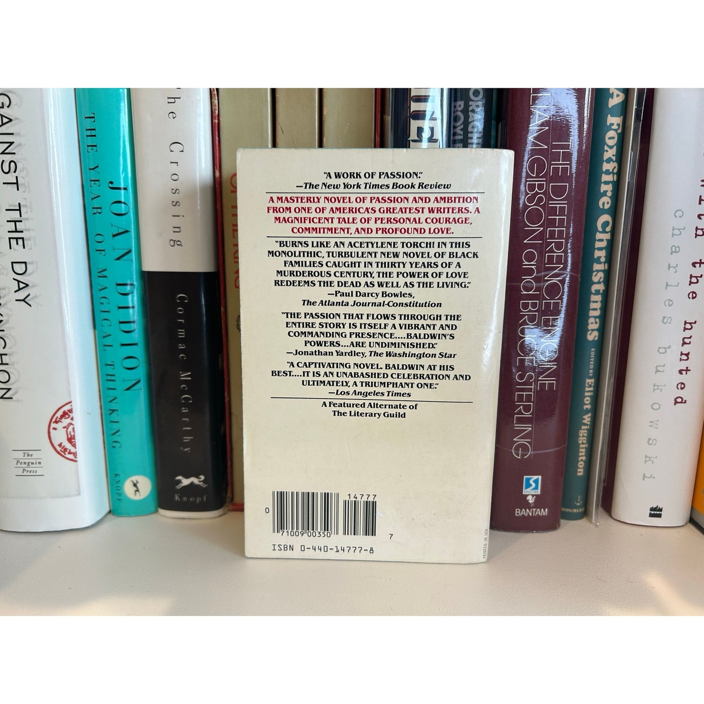 Just Above My Head - James Baldwin - Vintage Paperback Book - Dell Edition