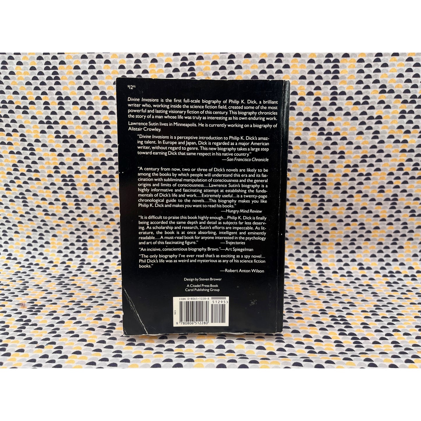 Divine Invasions: A Life of Philip K. Dick - Lawrence Sutin - Citadel Twilight Books - Paperback