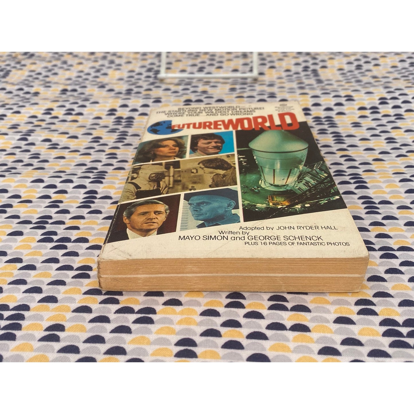 Futureworld - adapted by John Ryder Hall - Movie Tie In - Vintage Paperback Book - Ballantine Edition