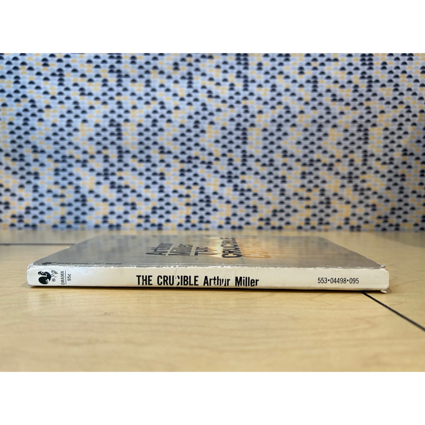 The Crucible - Arthur Miller - Vintage Paperback Book - Bantam Books