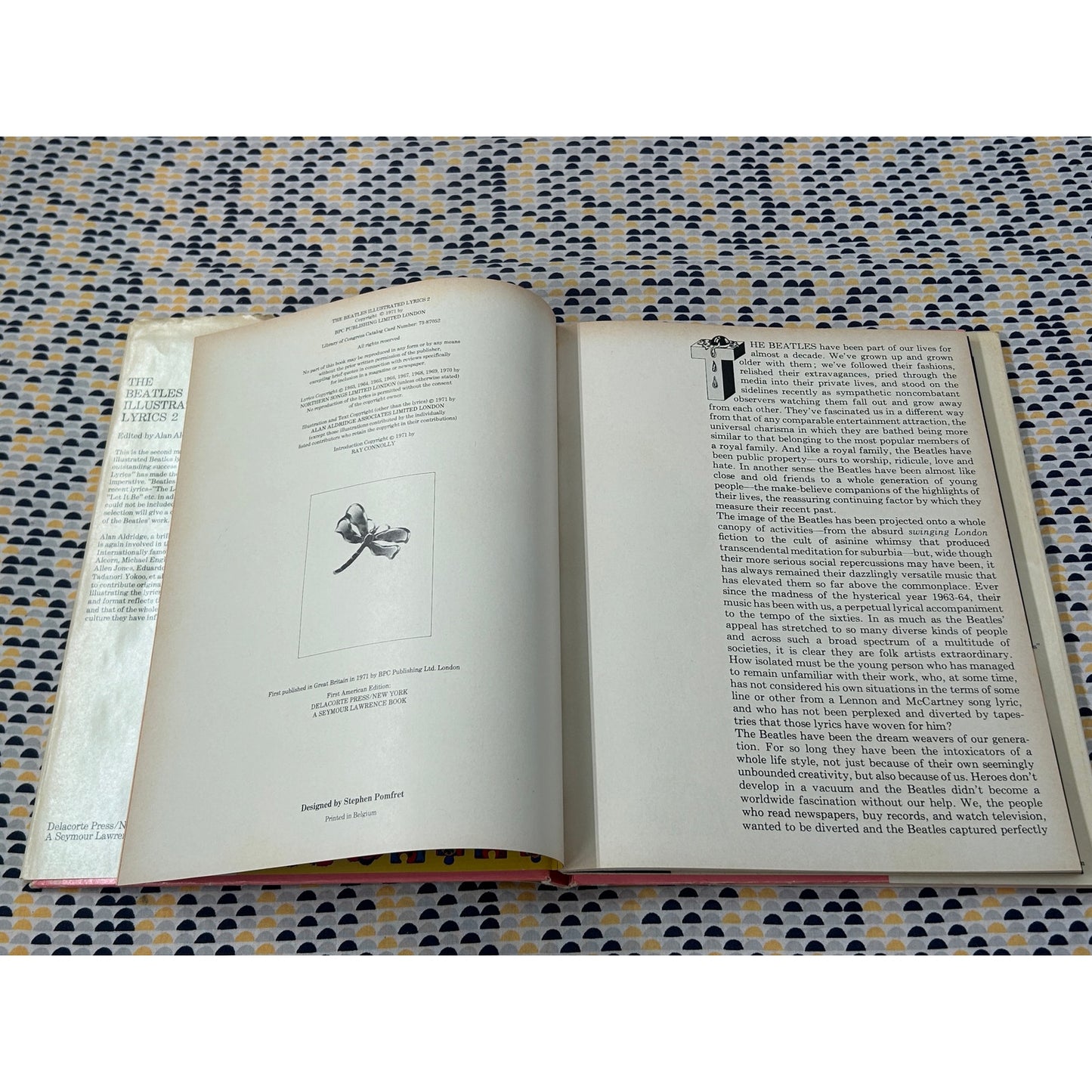 The Beatles Illustrated Lyrics 2 - Alan Aldridge - Delacorte Press - Hardcover