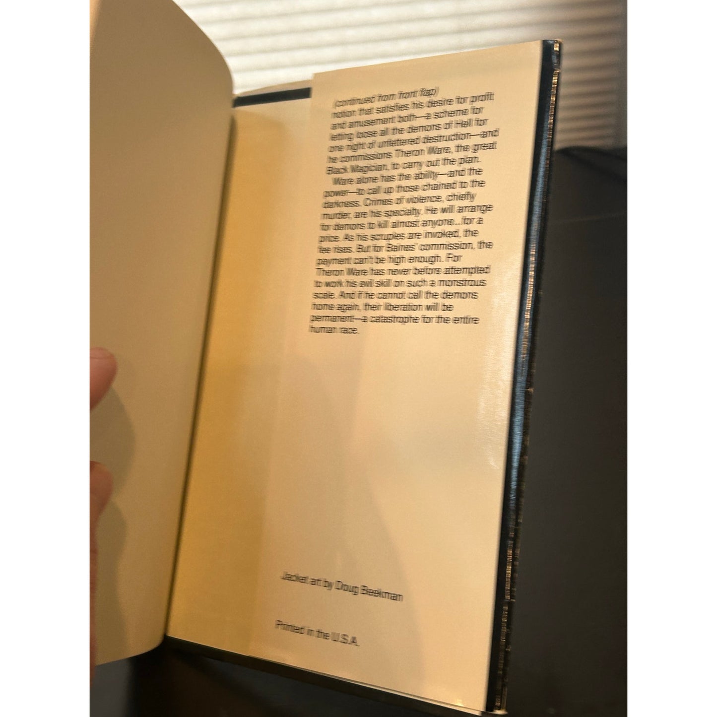 The Devil's Day - James Blish - Vintage Hardcover Book - Baen Edition