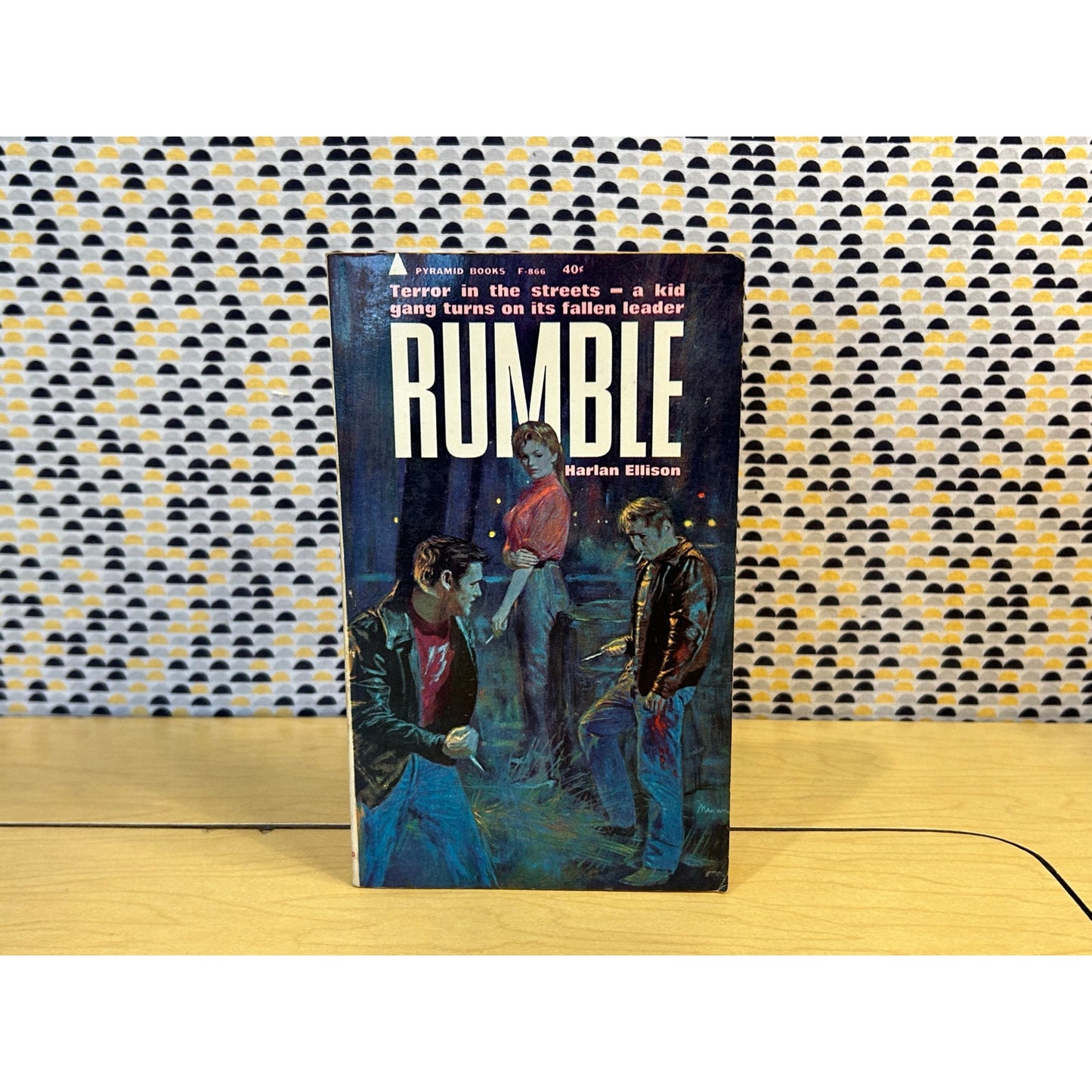 Rumble - Harlan Ellison - Vintage Paperback - Pyramid Books Edition