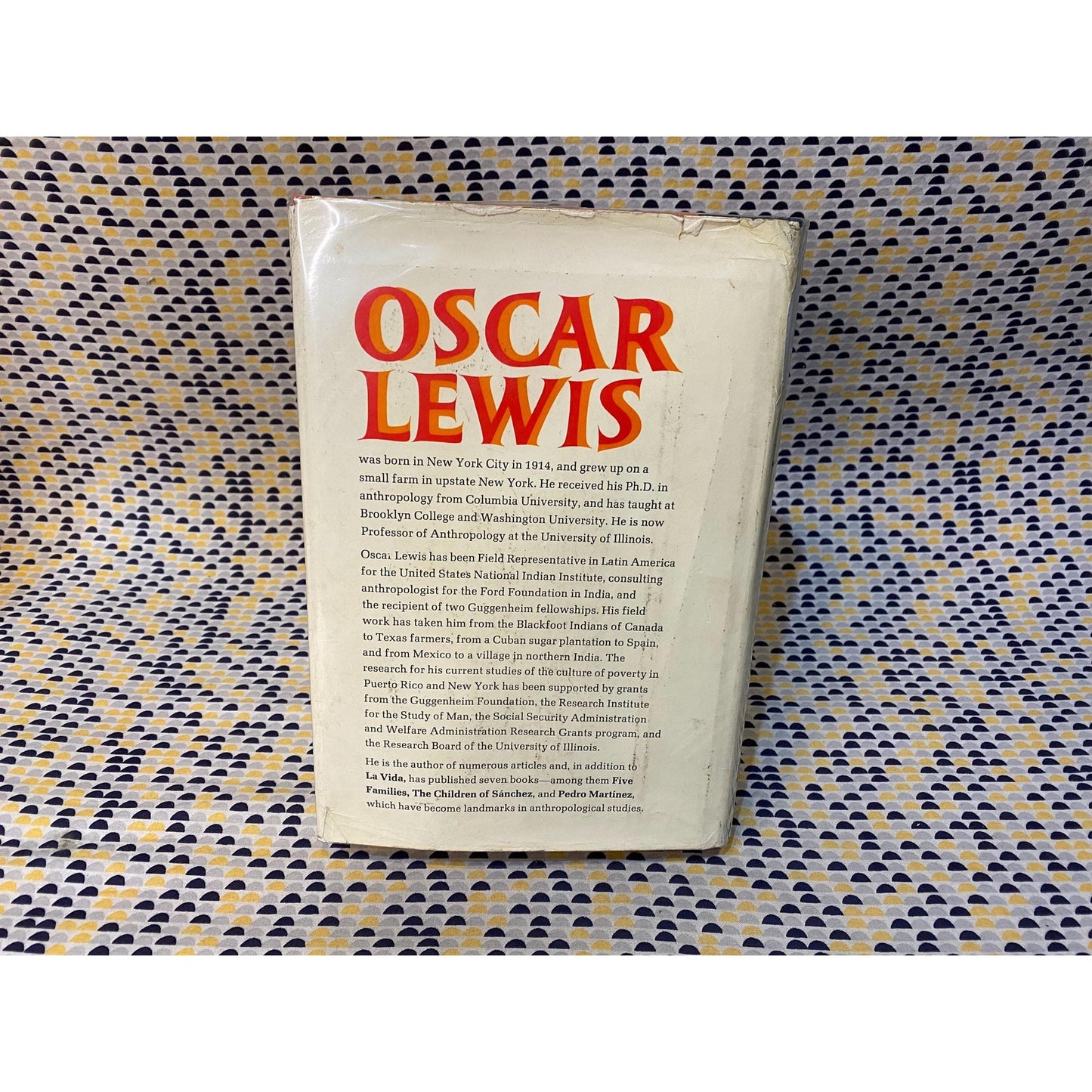 La Vida - Oscar Lewis - Panther Modern Society - Hardcover- Random House 1st Edition
