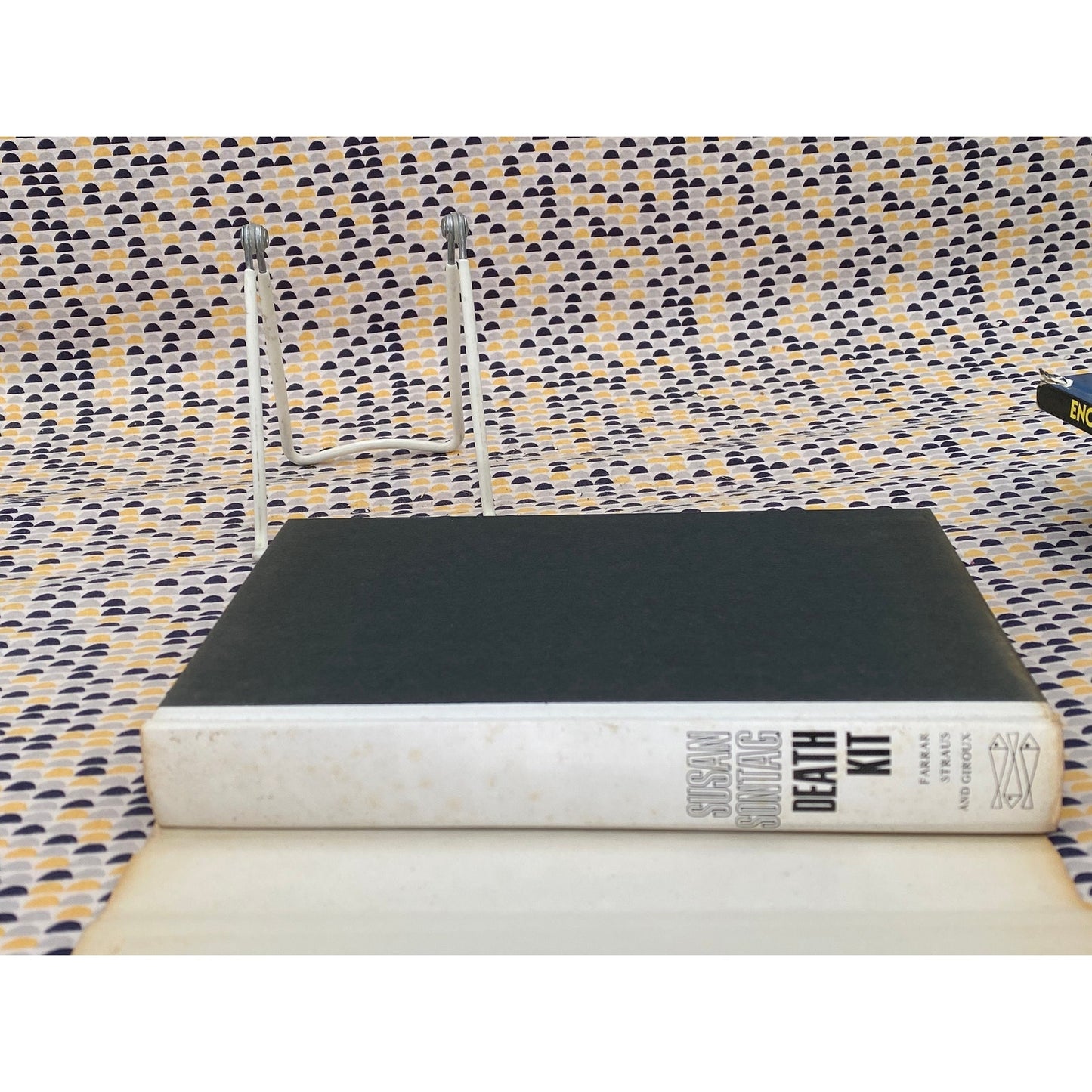 Susan Sontag - Death Kit - Vintage Hardcover Book - 1967 Farrar Strauss Giroux Edition