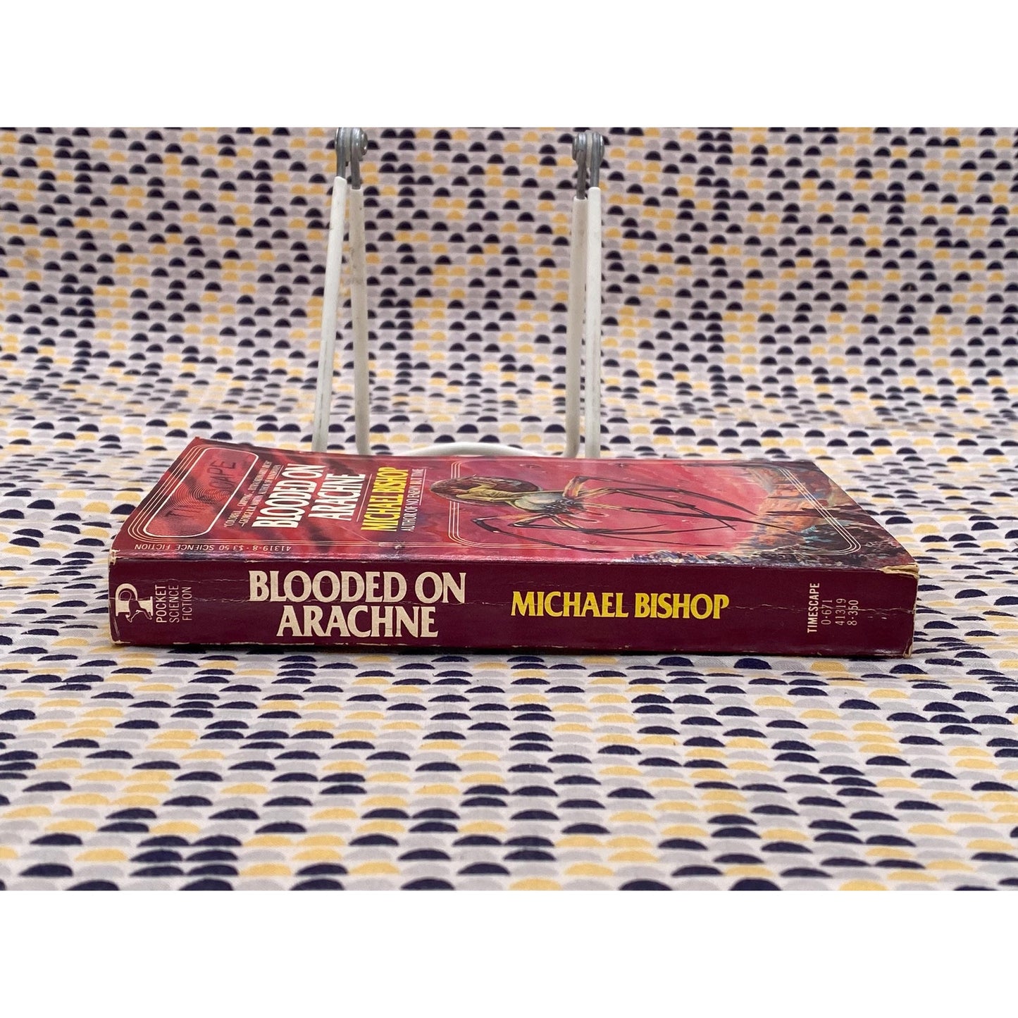 Blooded On Arachne - Michael Bishop - Vintage Paperback Book - Timescape Edition