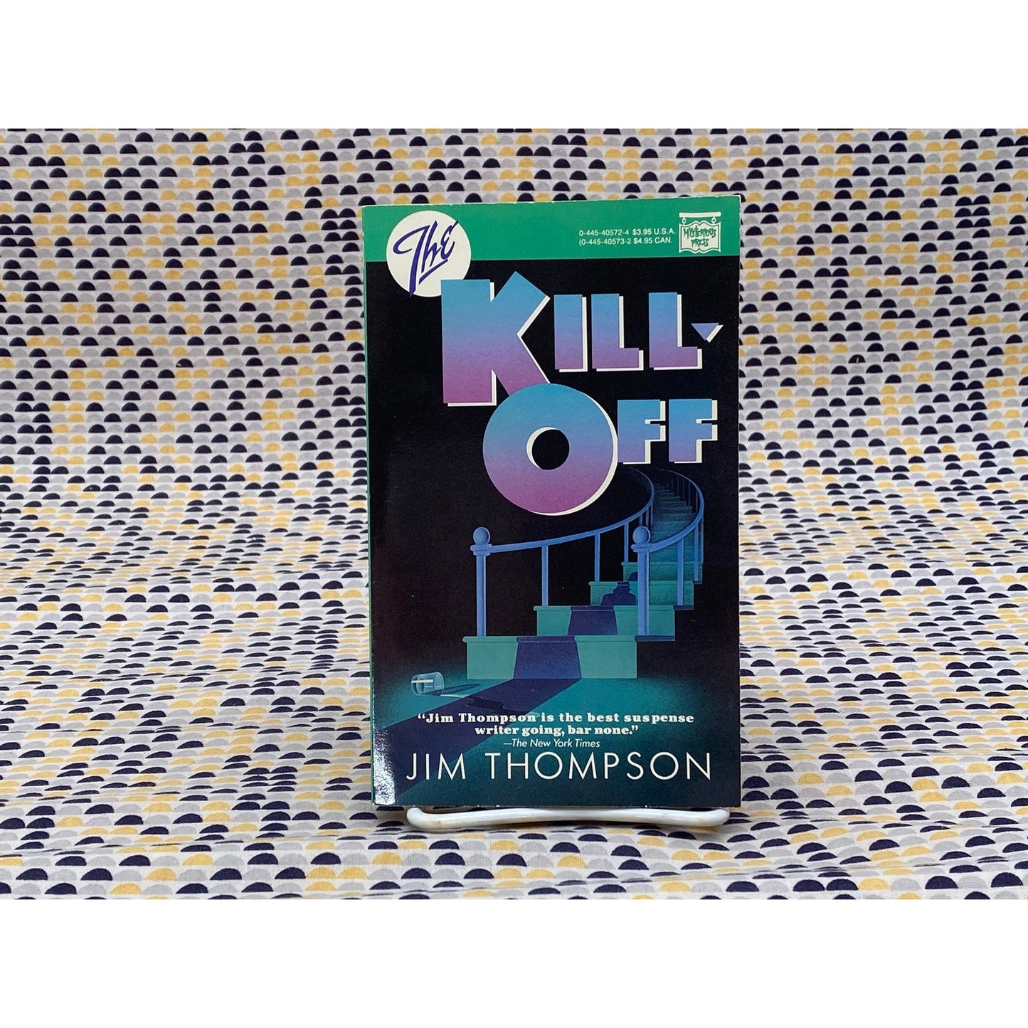 Kill-Off - Jim Thompson - Vintage Paperback Book - The Mysterious Press Edition