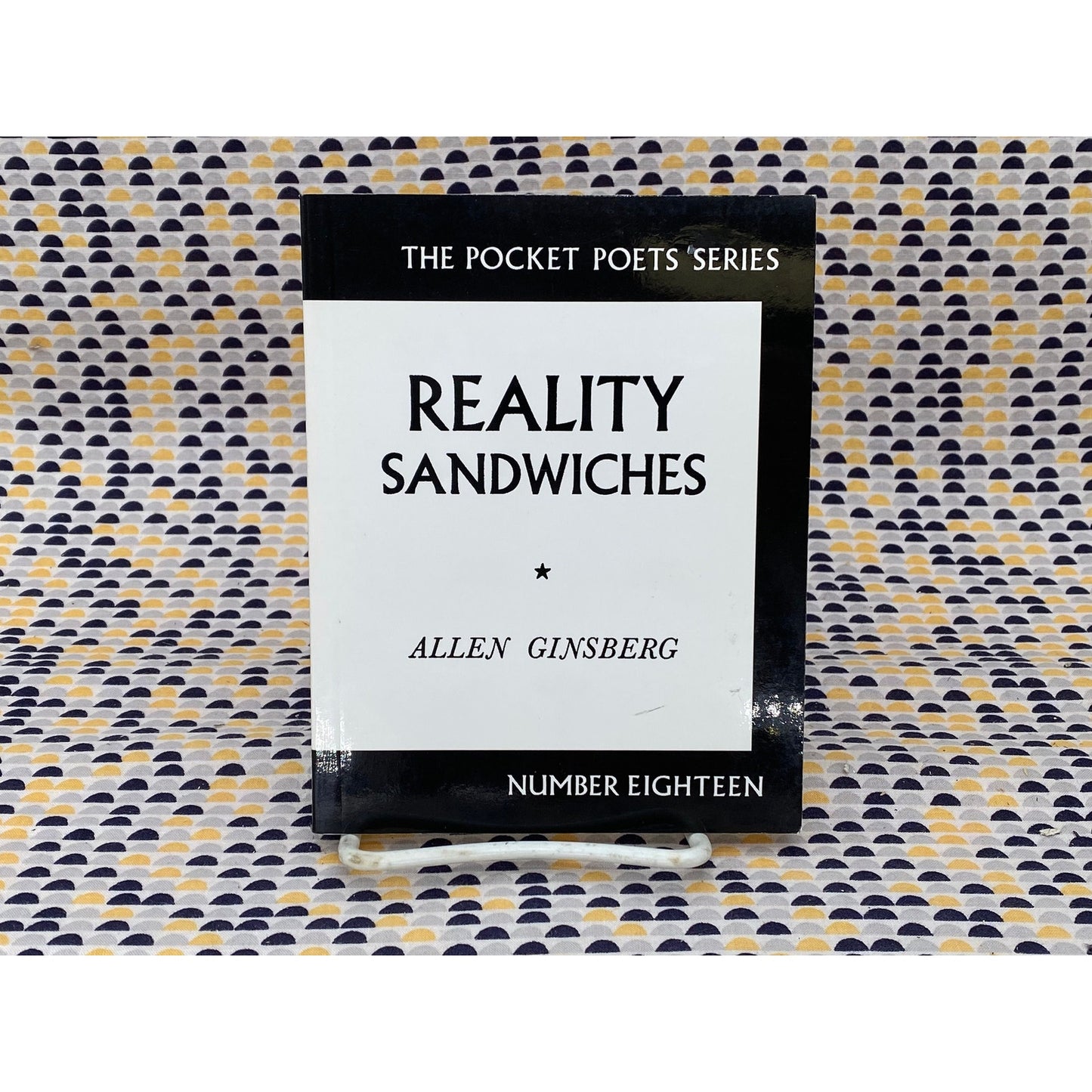 Reality Sandwiches - Allen Ginsberg - Pocket Poet Series #18 - Vintage Paperback Book - City Lights Edition