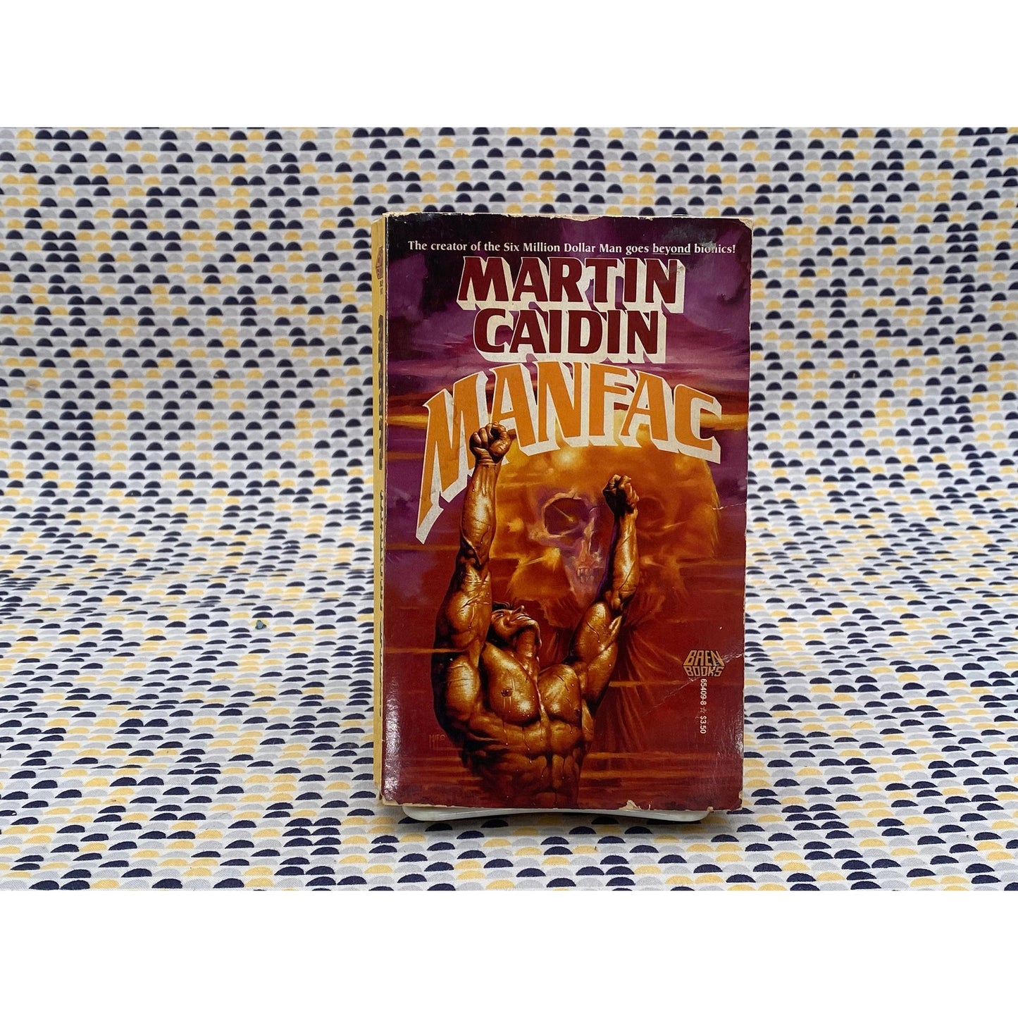Manfac - Martin Caidin - Vintage Paperback Book - Baen Books Edition