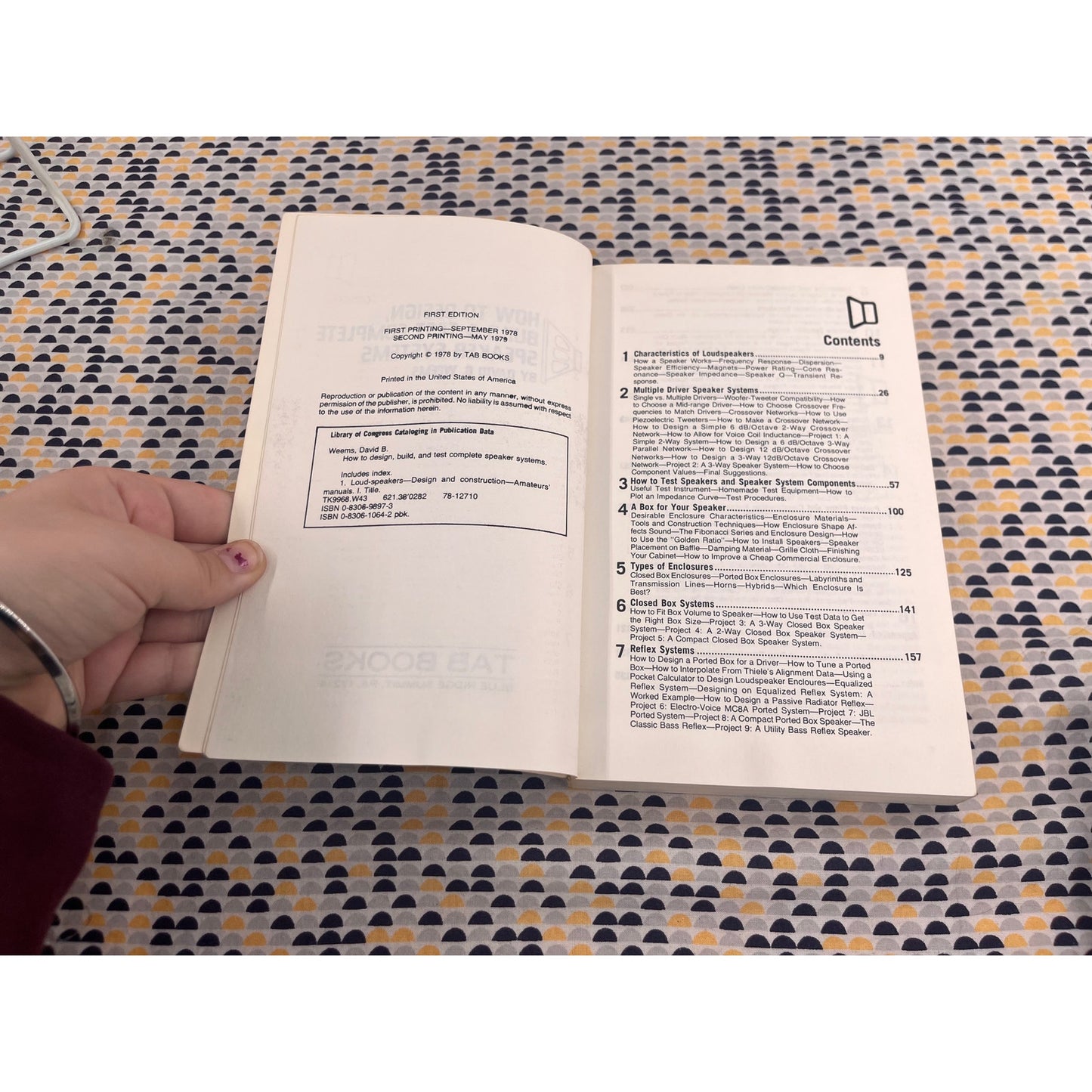 How to Design, Build, & Test Complete Speaker Systems - David B. Weems - Tab Books - Paperback