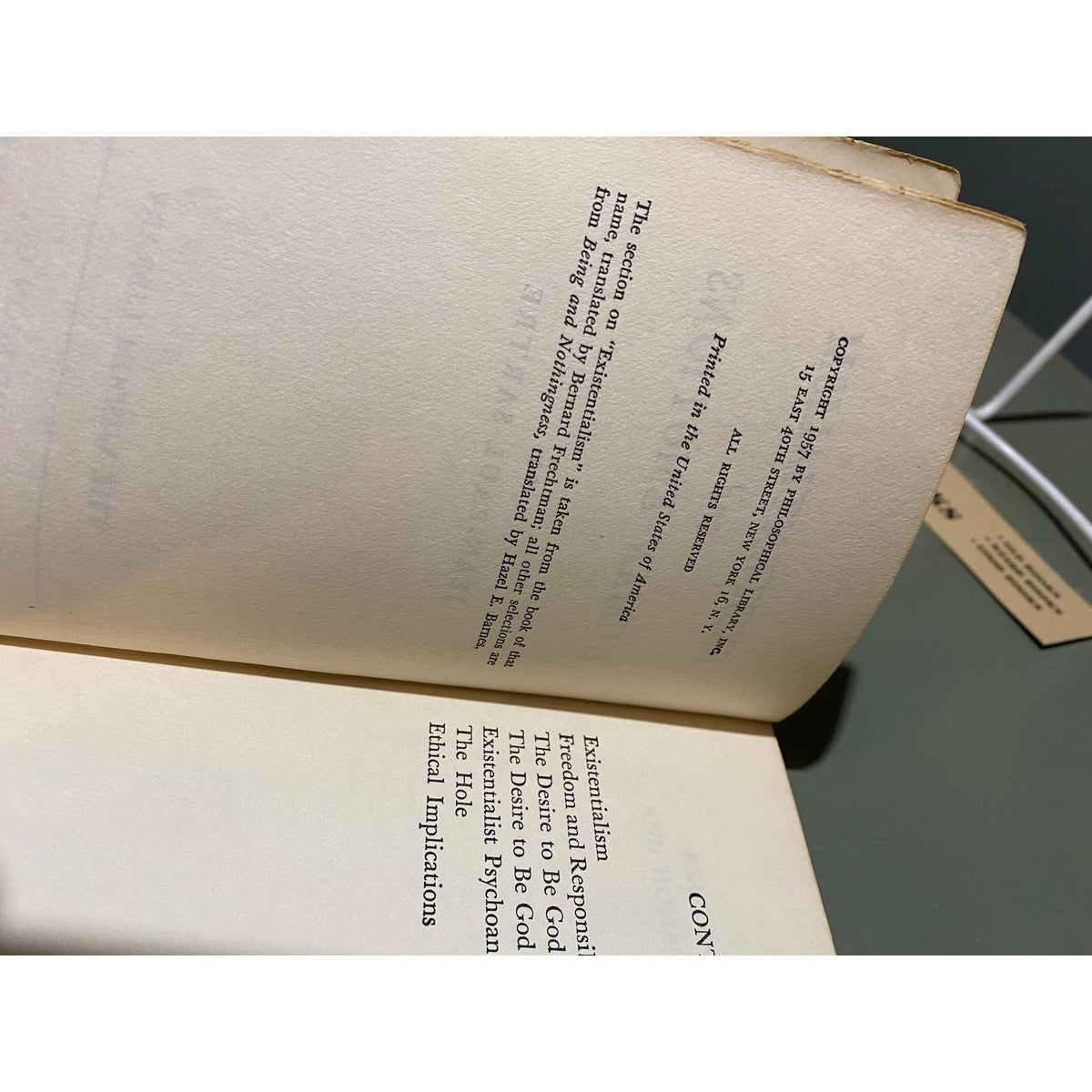 Existentialism and Human Emotions - Jean-Paul Sartre - The Wisdom Library - Paperback