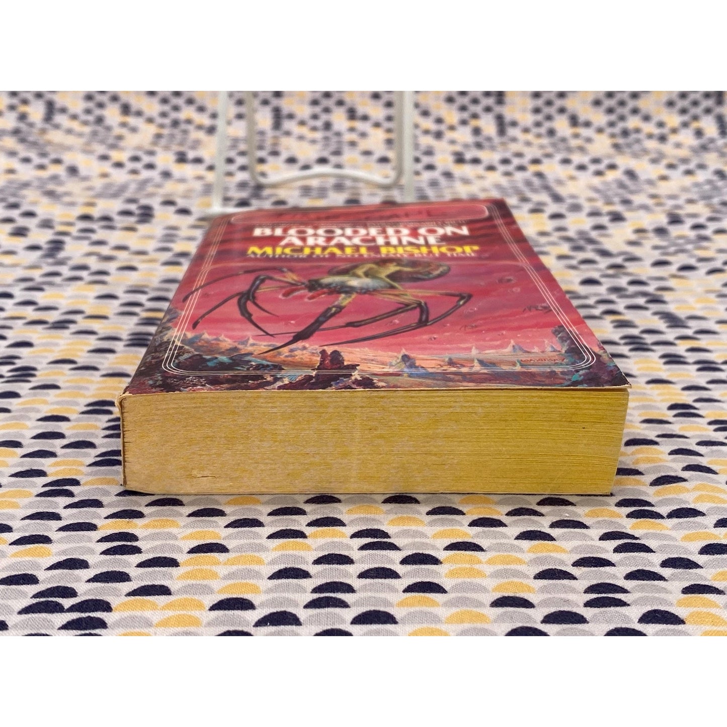 Blooded On Arachne - Michael Bishop - Vintage Paperback Book - Timescape Edition