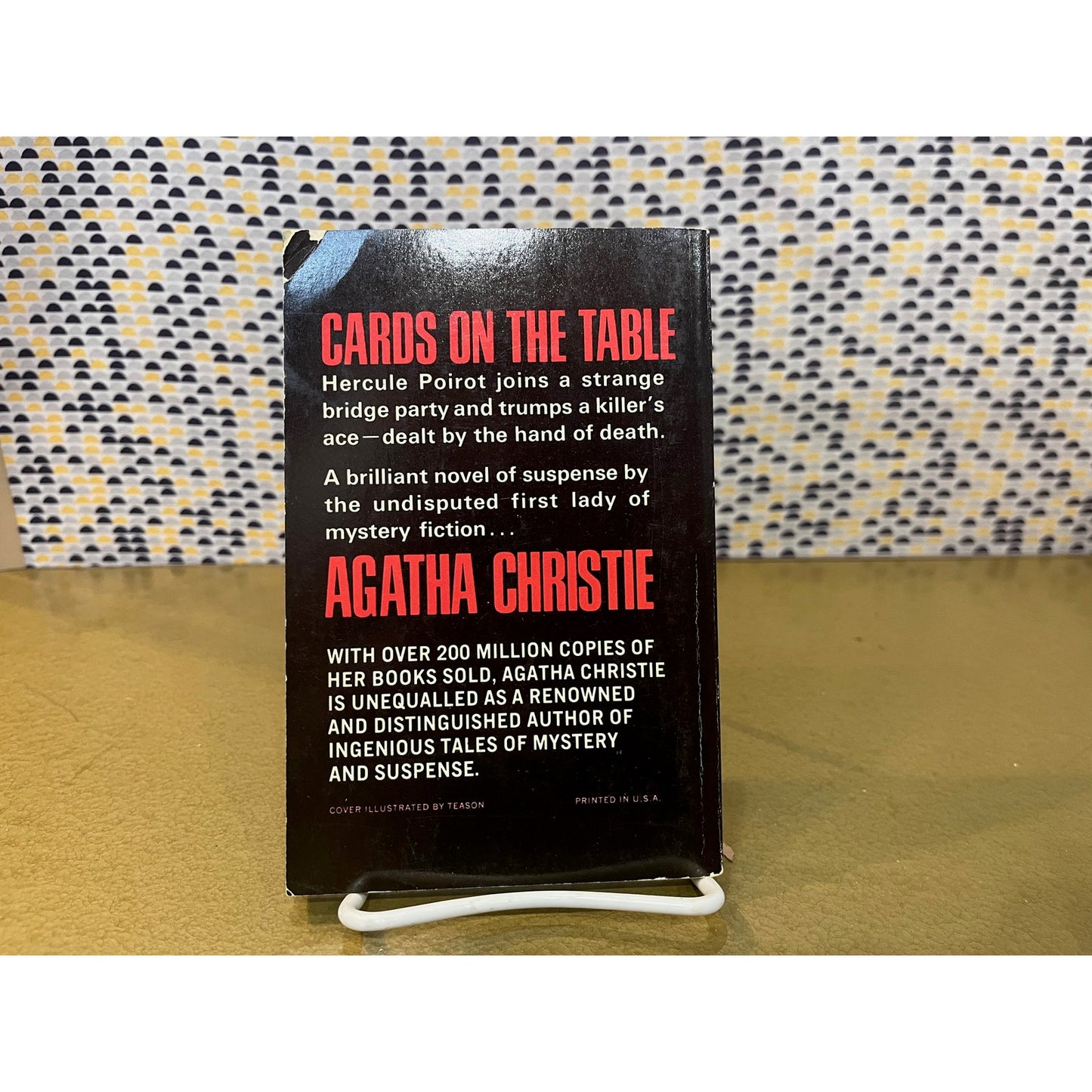 Cards on the Table - Agatha Christie - Dell Books - Paperback