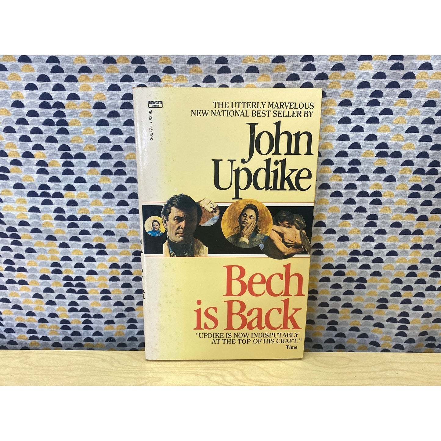 Bech is Back - John Updike - Vintage Paperback Book - Fawcett Crest Edition