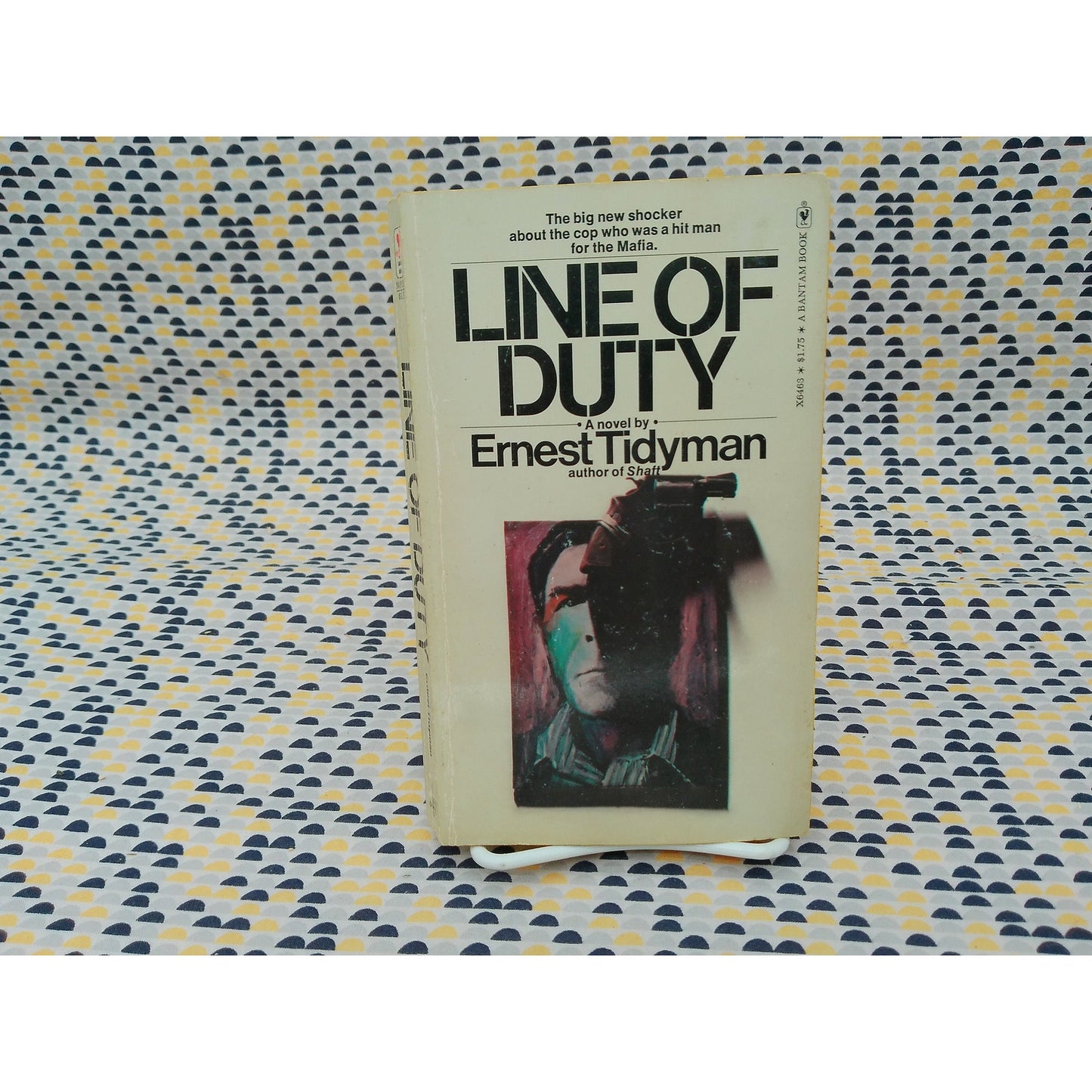 Line Of Duty - Ernest Tidyman - Shaft - Vintage Paperback Book - Bantam Edition