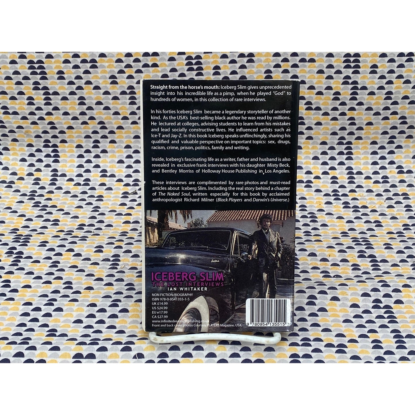 Iceberg Slim: The Lost Interviews - Ian Whitaker - Vintage Paperback Book - Infinite Dreams Publishing Edition