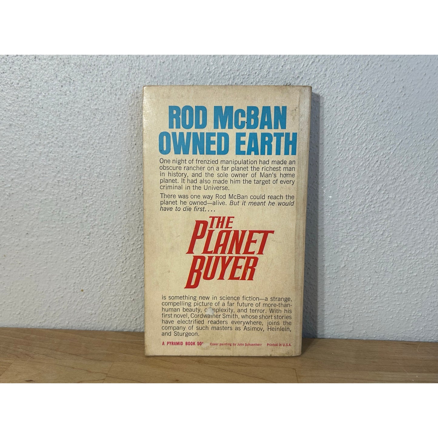 The Planet Buyer - Cordwainer Smith - Paperback - Pyramid Science Fiction