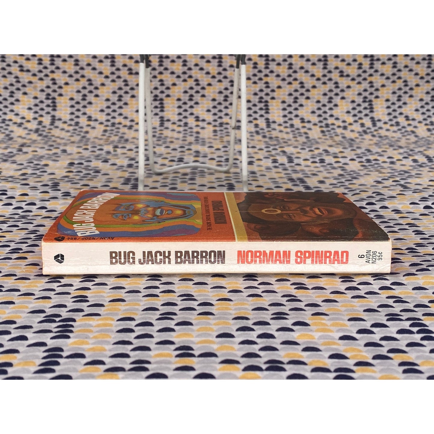 Bug Jack Barron - Norman Spinrad - Vintage Paperback Book - Avon Edition