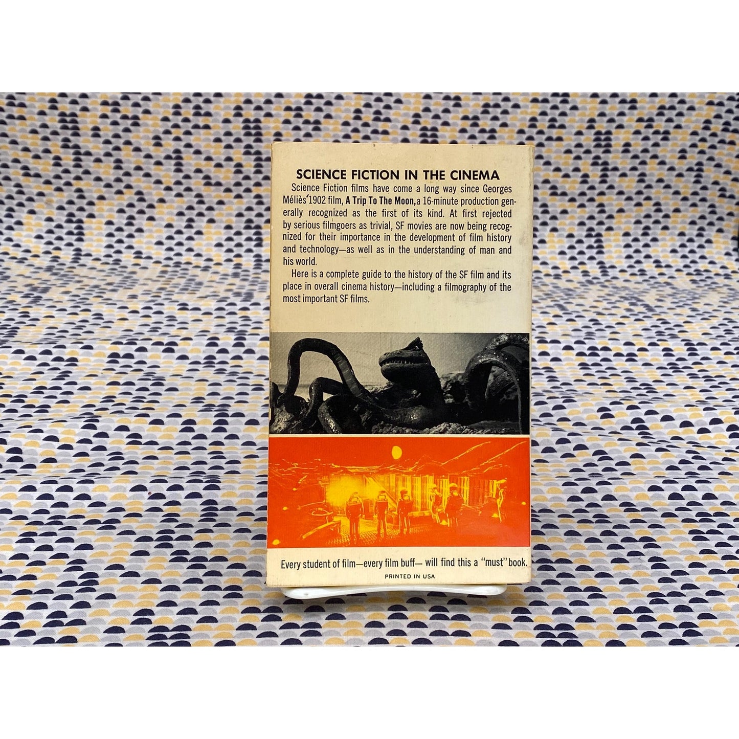 Science Fiction In The Cinema - John Baxter - Vintage Paperback Book