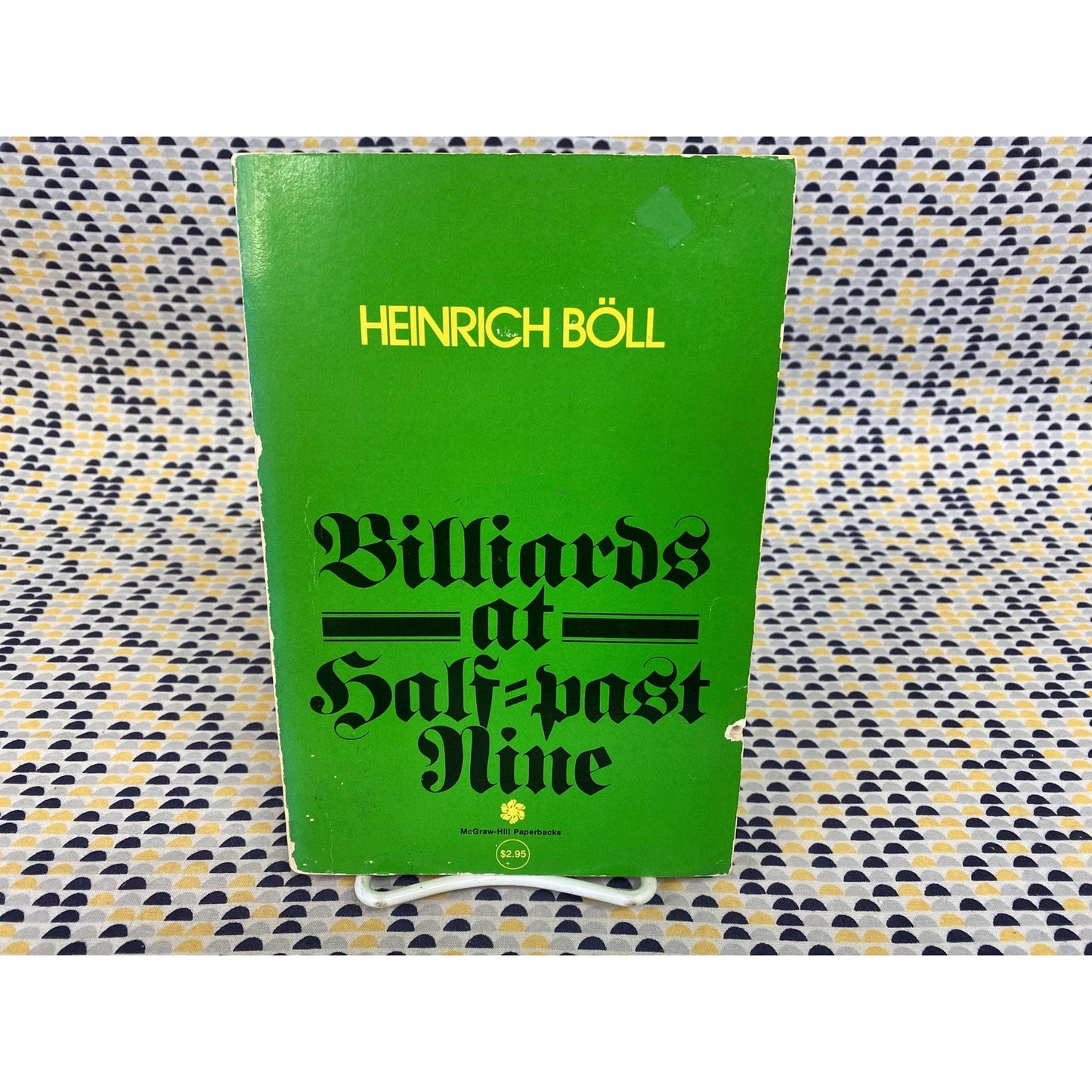 Billiards at Half Past Nine - Heinrich Boll - Vintage Paperback - Mcgraw Hill Edition