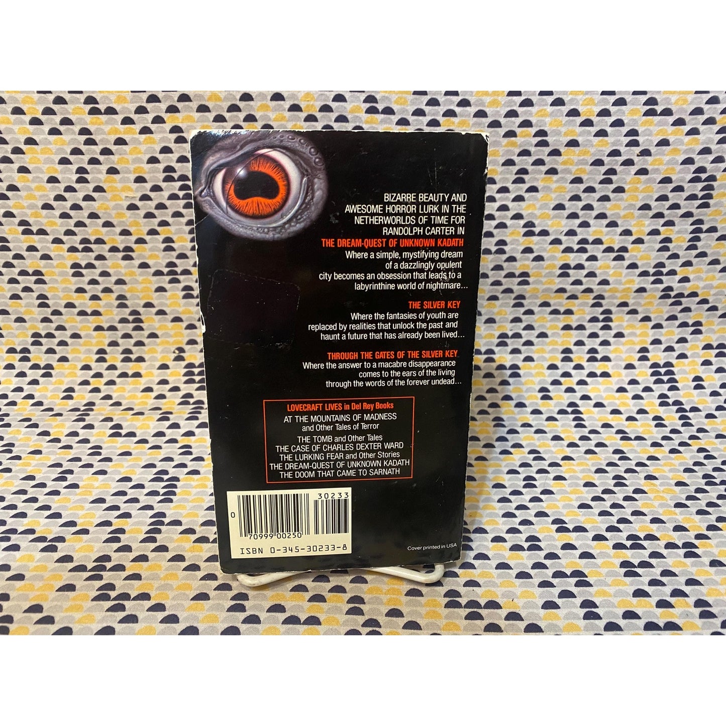 H.P. Lovecraft - The Dream-Quest of Unknown Kadath - Vintage Paperback - Del Rey Edition