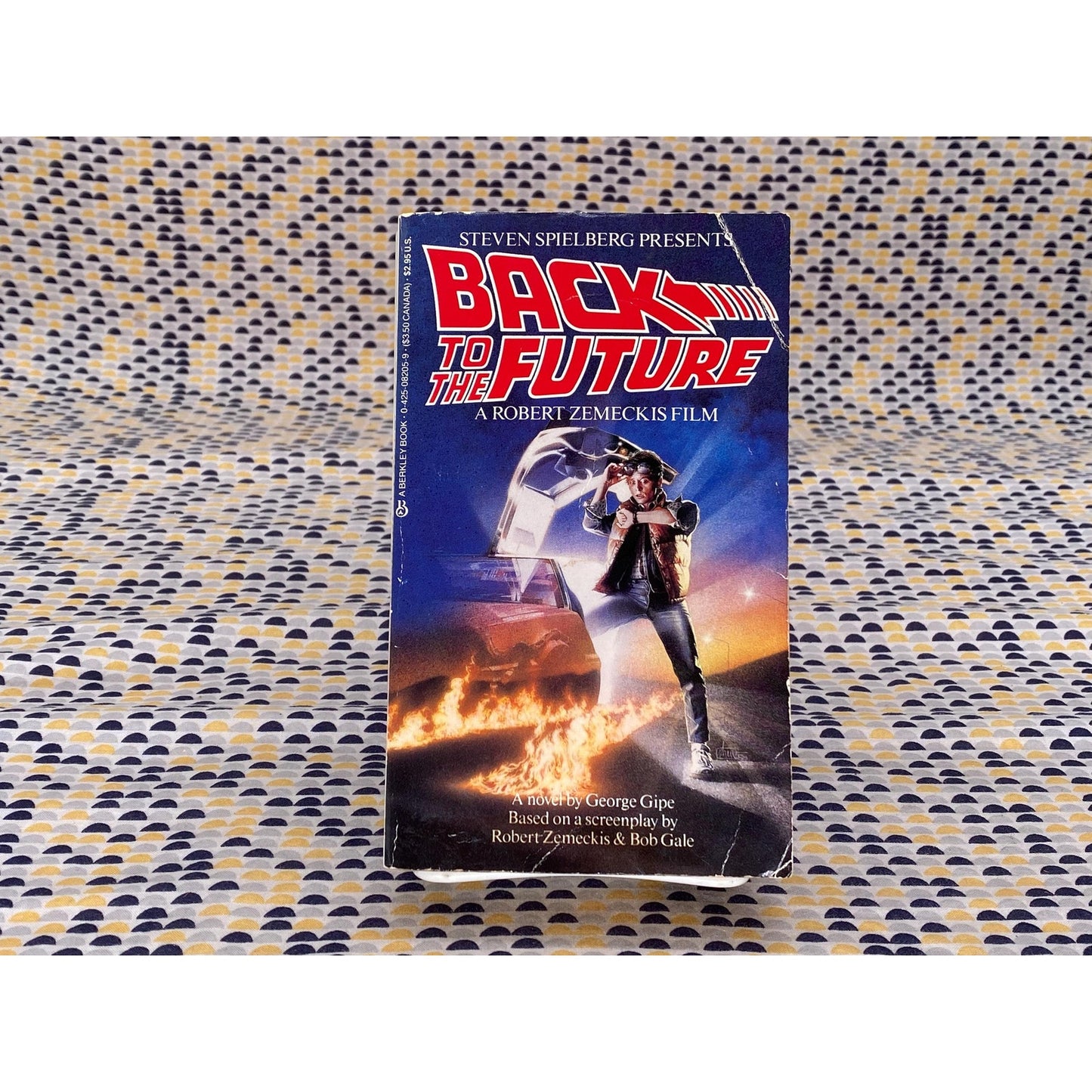 Back to the Future - Berkley Movie Tie In - George Gipe - Robert Zemeckis - Vintage Paperback Book