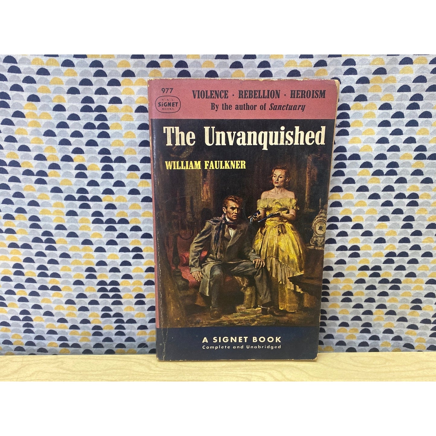 The Unvanquished - William Faulkner - Vintage Paperback - 1952 Signet Edition