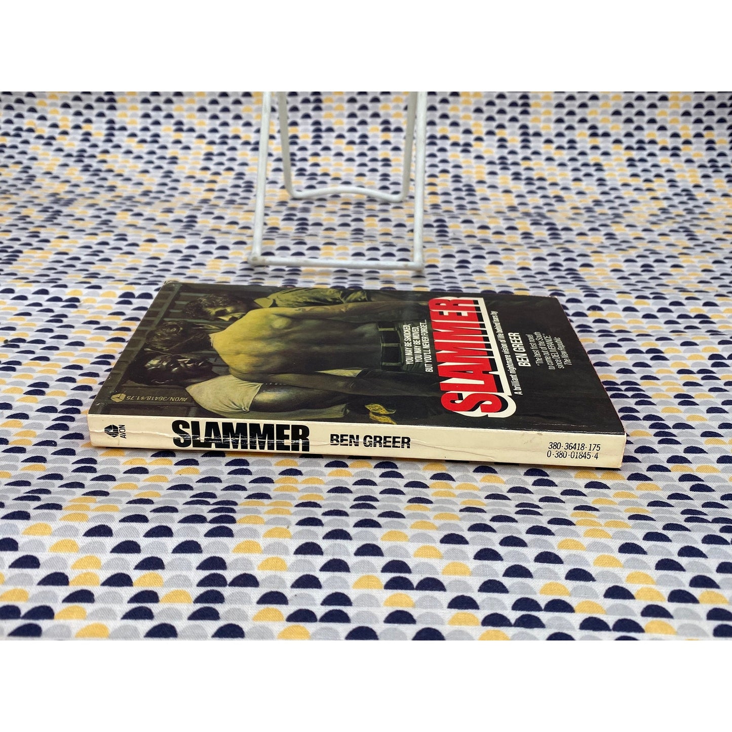 Slammer - Ben Greer - Vintage Paperback Book - 1977 Avon Edition