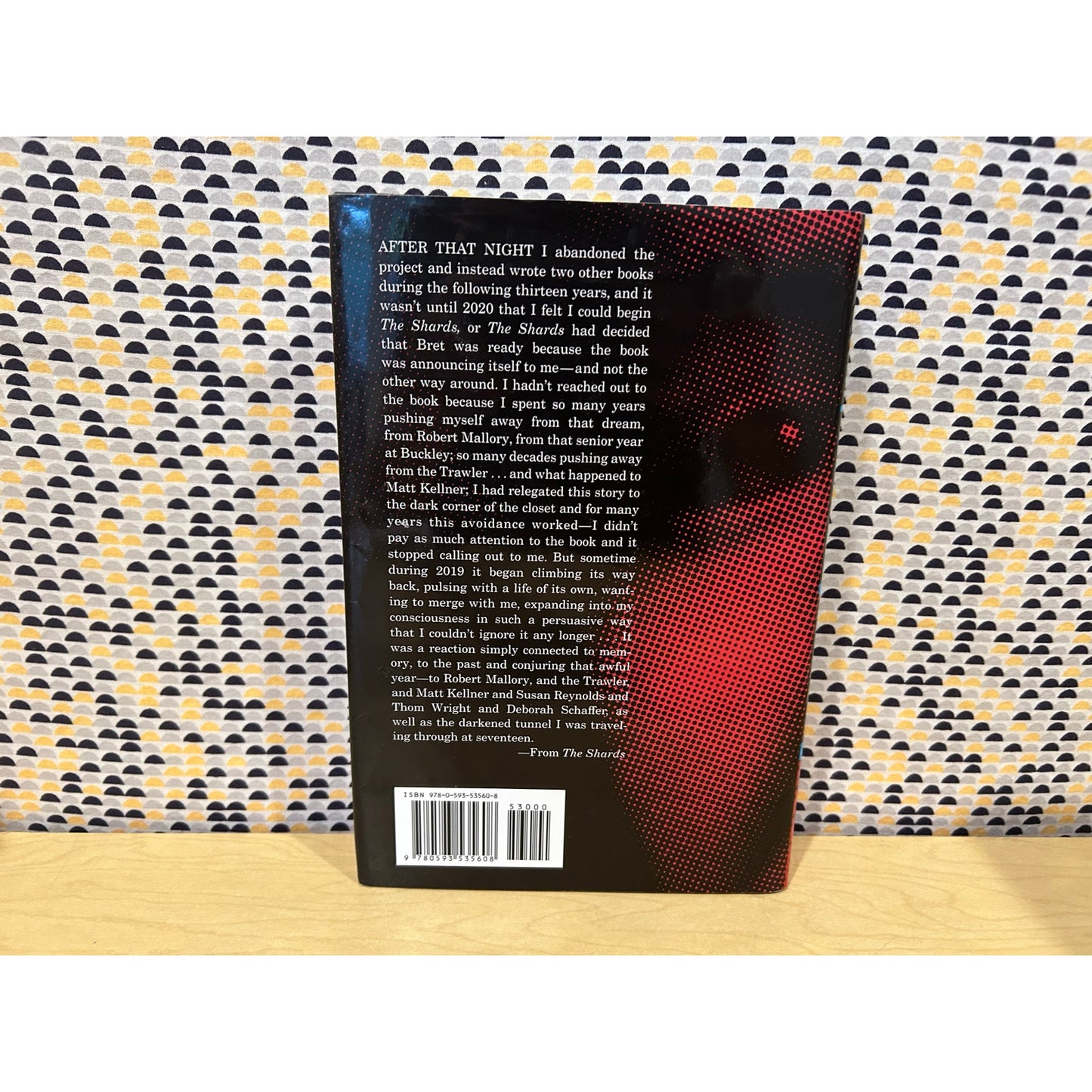 Signed 1st Edition - The Shards - Bret Easton Ellis - Knopf