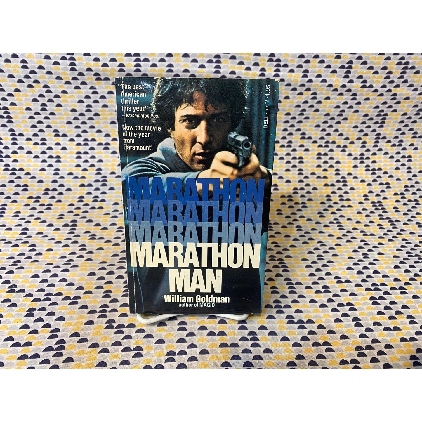 Marathon Man - William Goldman - Vintage Paperback Book - Dell Edition
