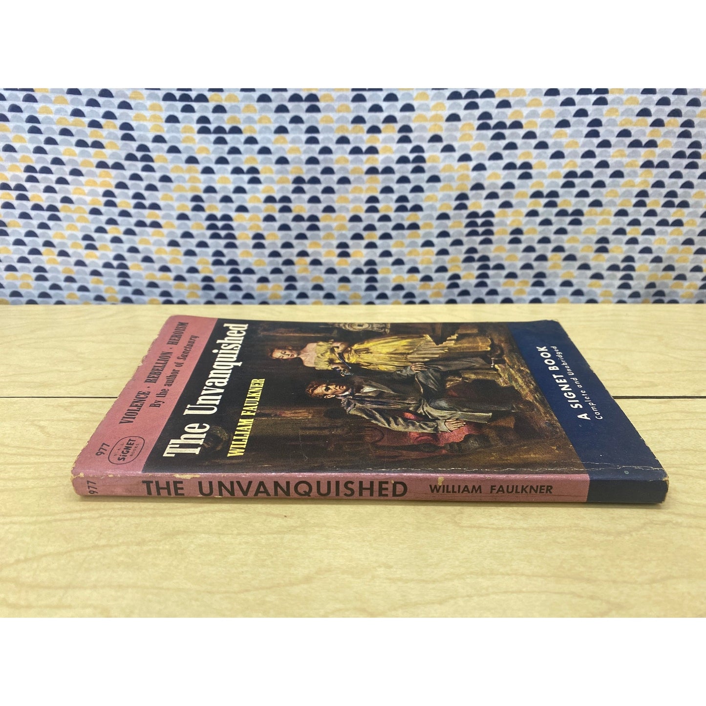 The Unvanquished - William Faulkner - Vintage Paperback - 1952 Signet Edition