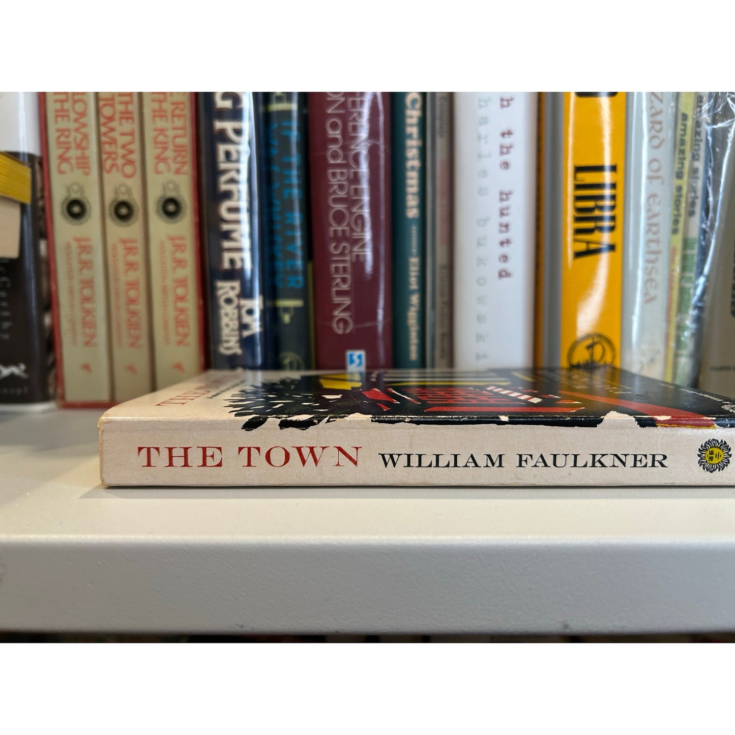 The Town - A Novel of the Snopes Family - William Faulkner - Vintage Paperback Book