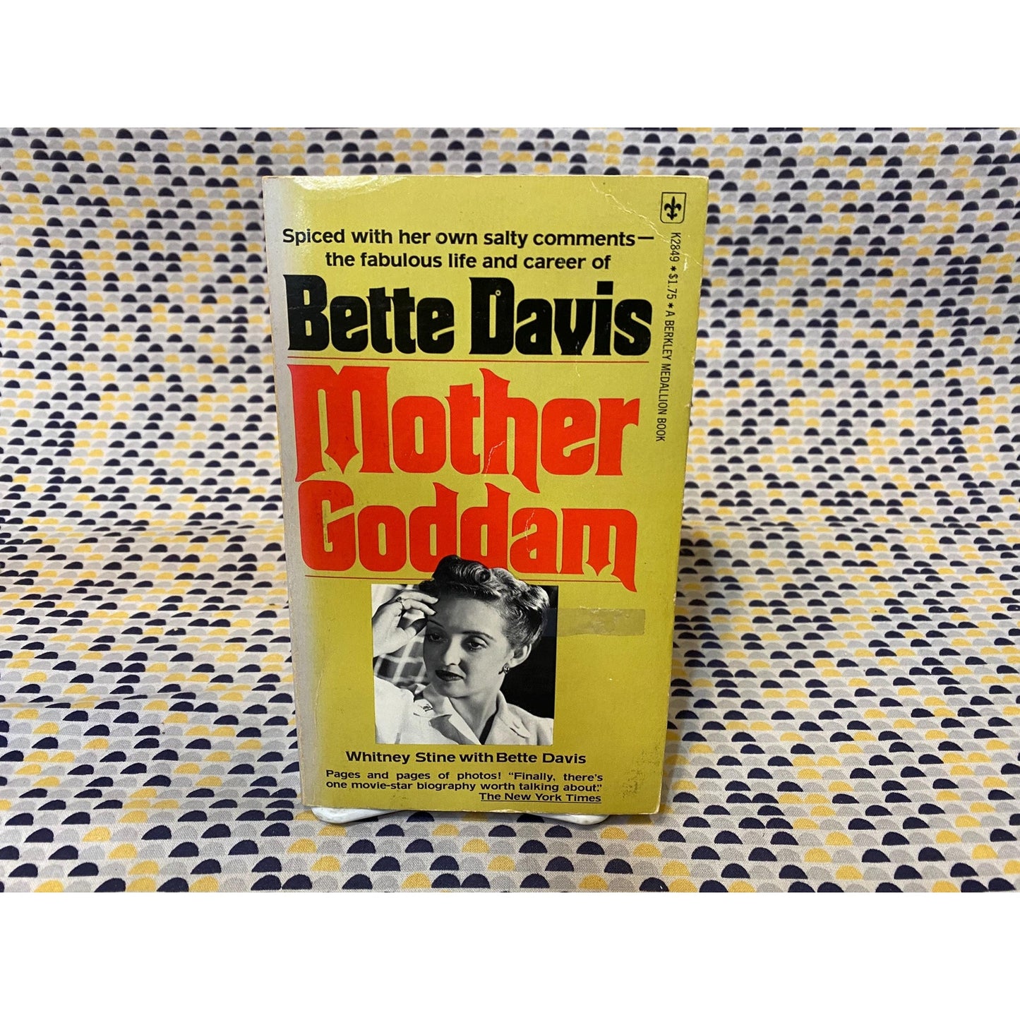 Mother Goddam - Bette Davis & Whitney Stine - Autobiography -Paperback- Berkley