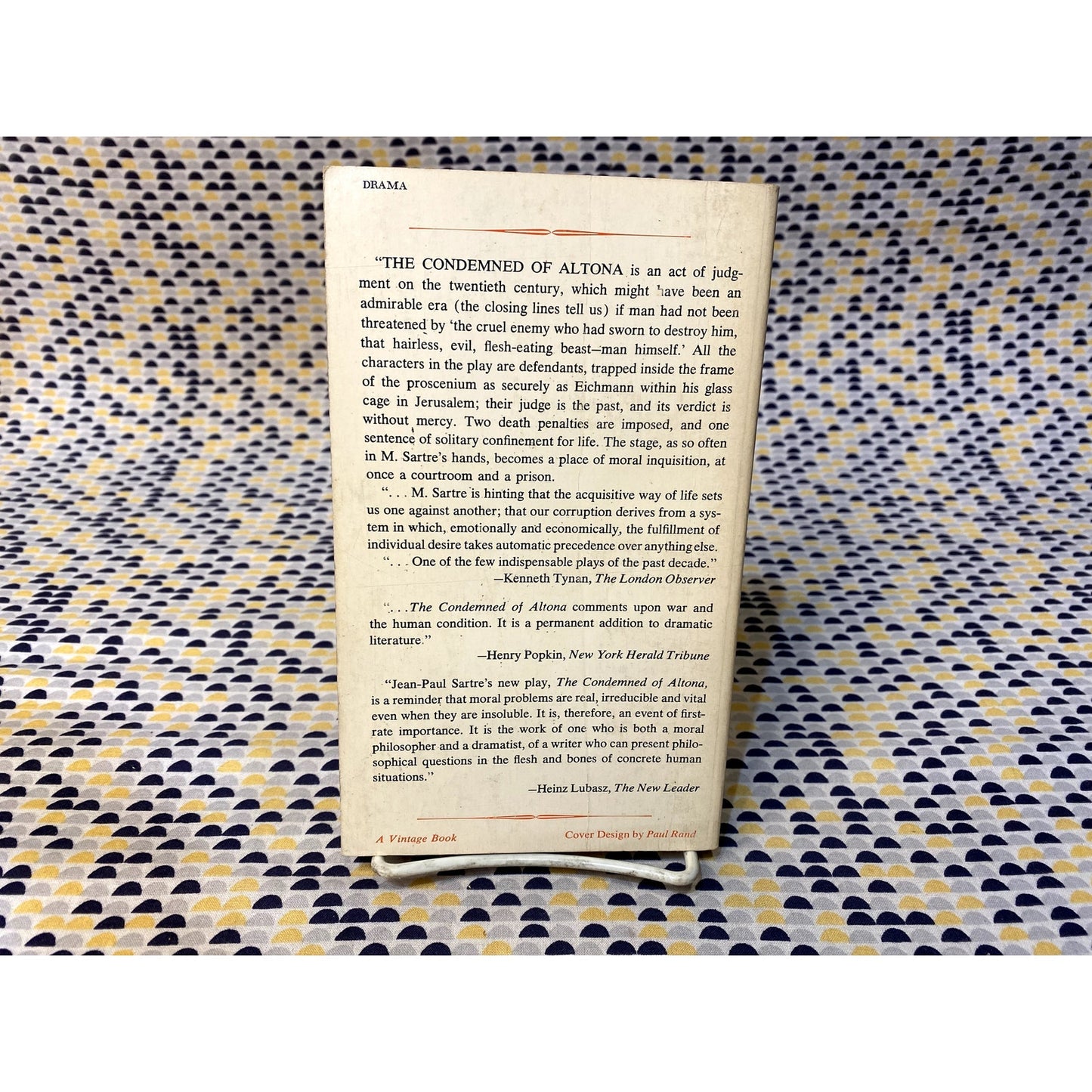 Jean Sartre - The Condemned Of Altona - Vintage - Paperback