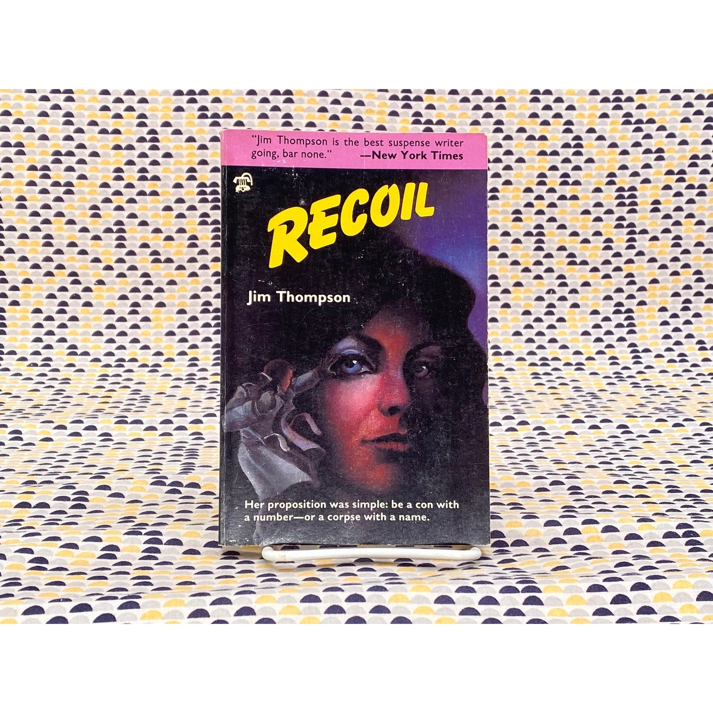 Recoil - Jim Thompson - Vintage Paperback Book - Black Lizard Edition