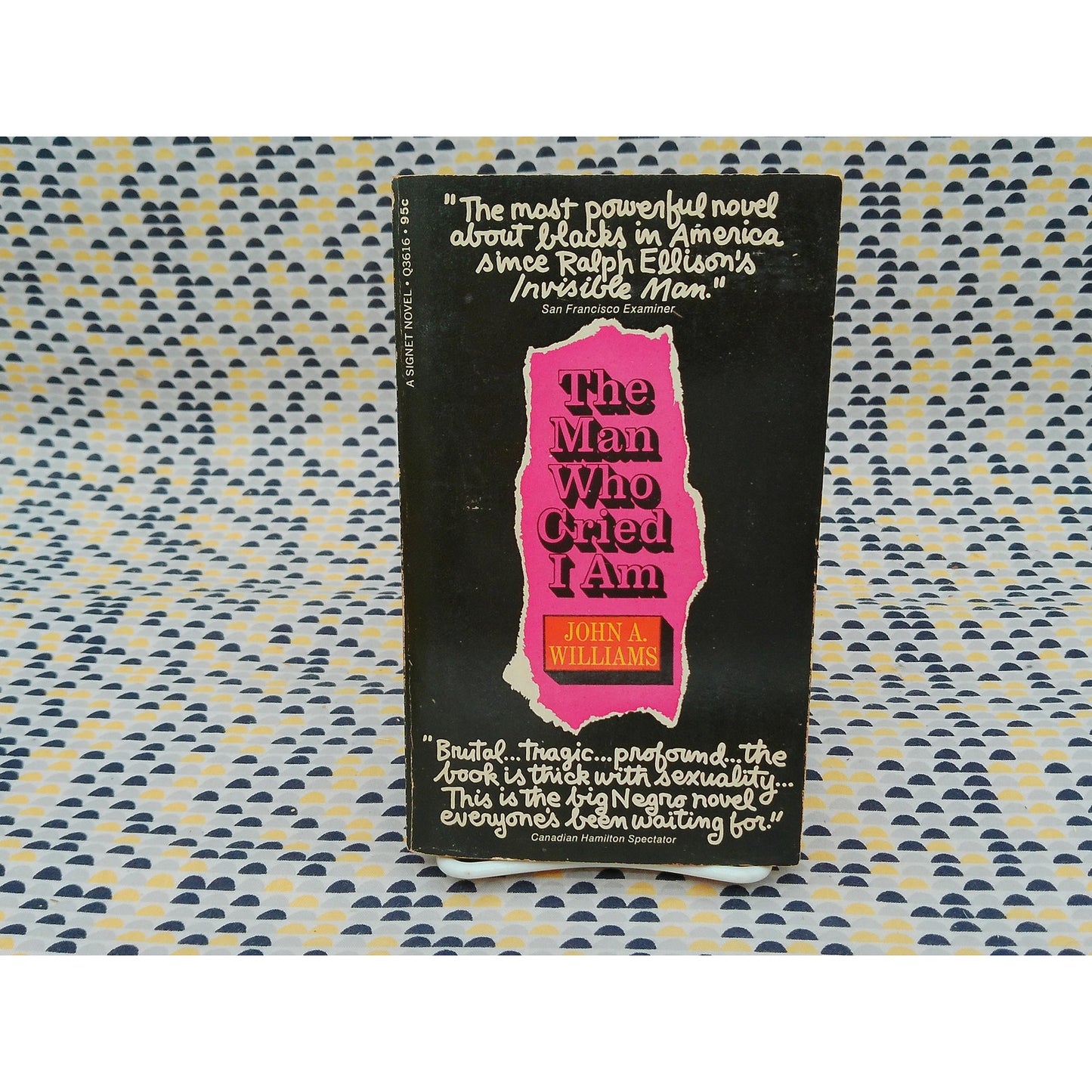 The Man Who Cried I Am - John A. Williams - Vintage Paperback - Signet Edition