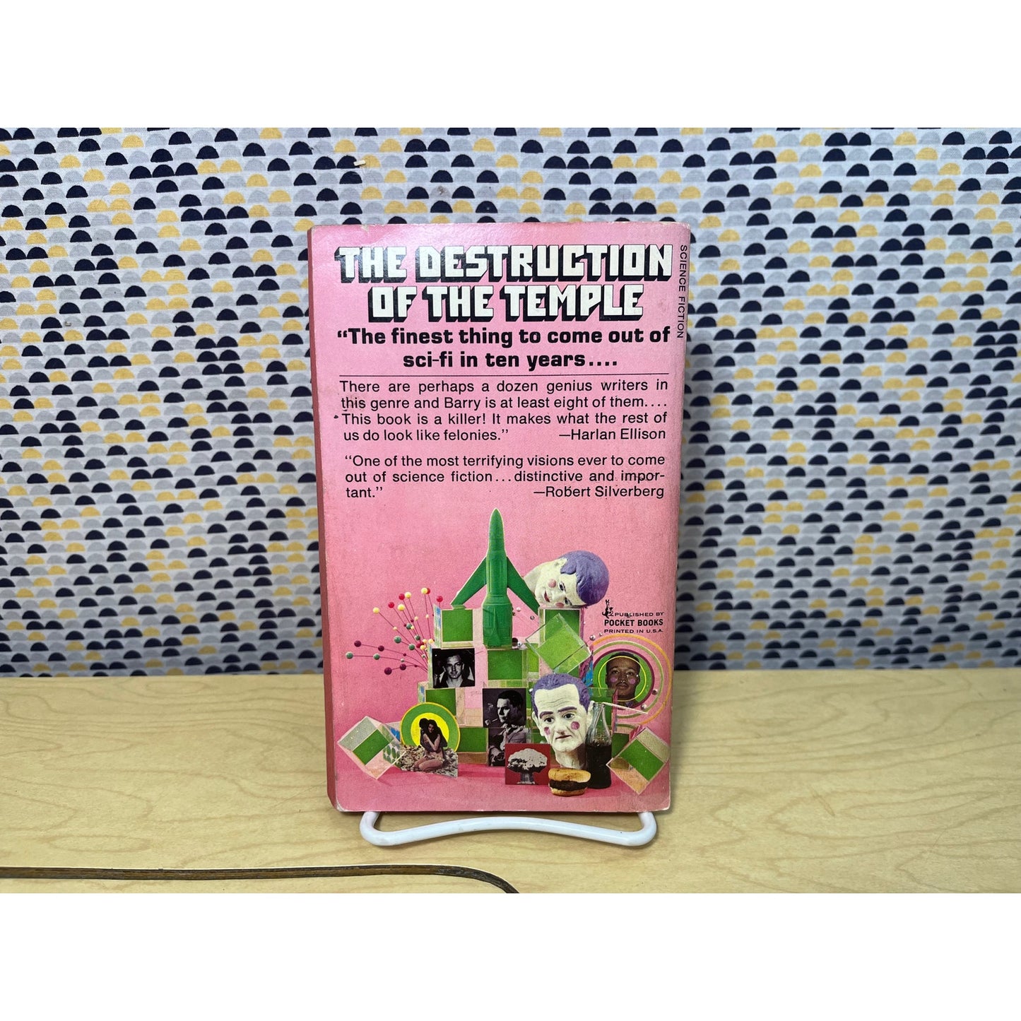 The Destruction of the Temple - Barry N. Malzberg - Pocket Books - Paperback