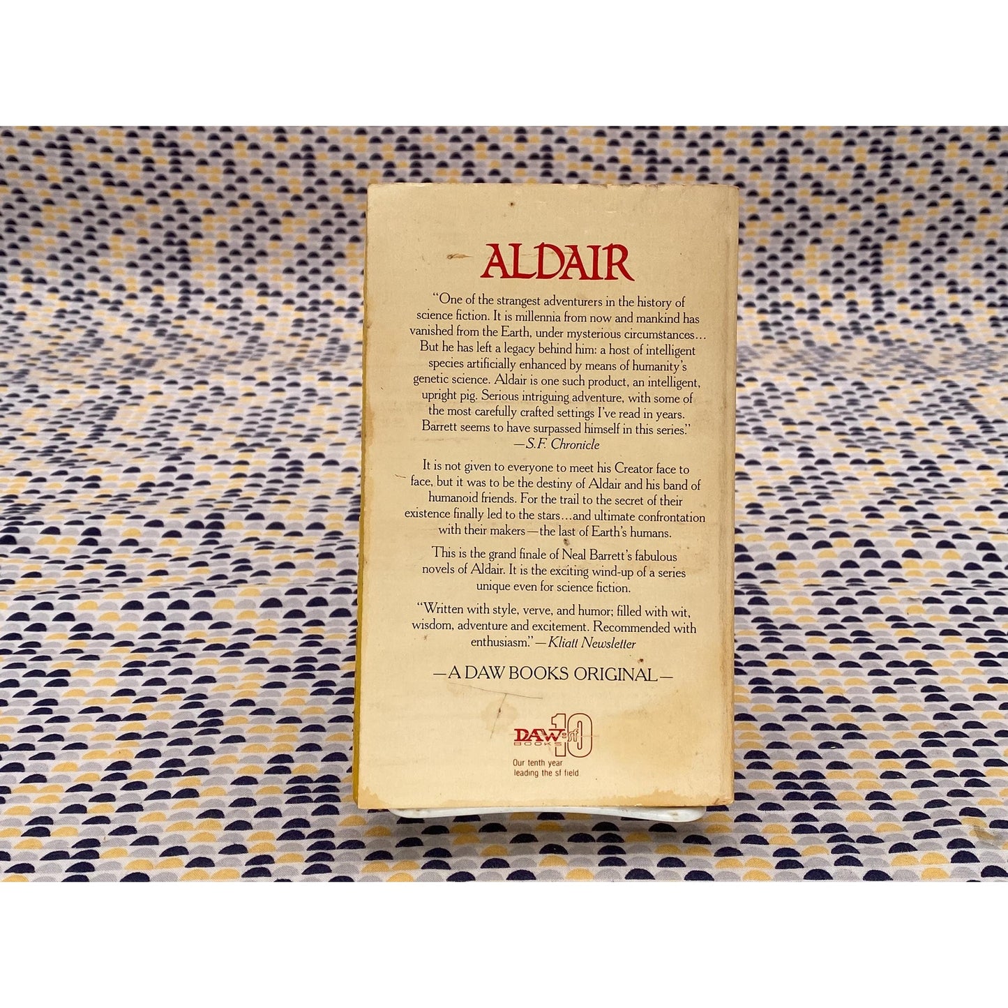 Aldair: The Legion Of Beasts - Neal Barrett, Jr. - Vintage Paperback Book - Daw Edition