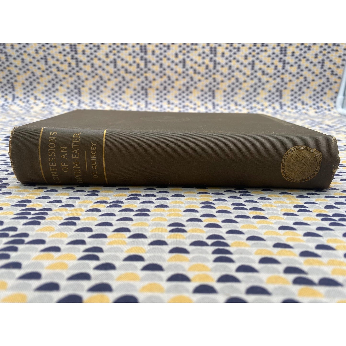 Confessions of an English Opium Eater - Thomas De Quincey - Vintage Hardcover Book