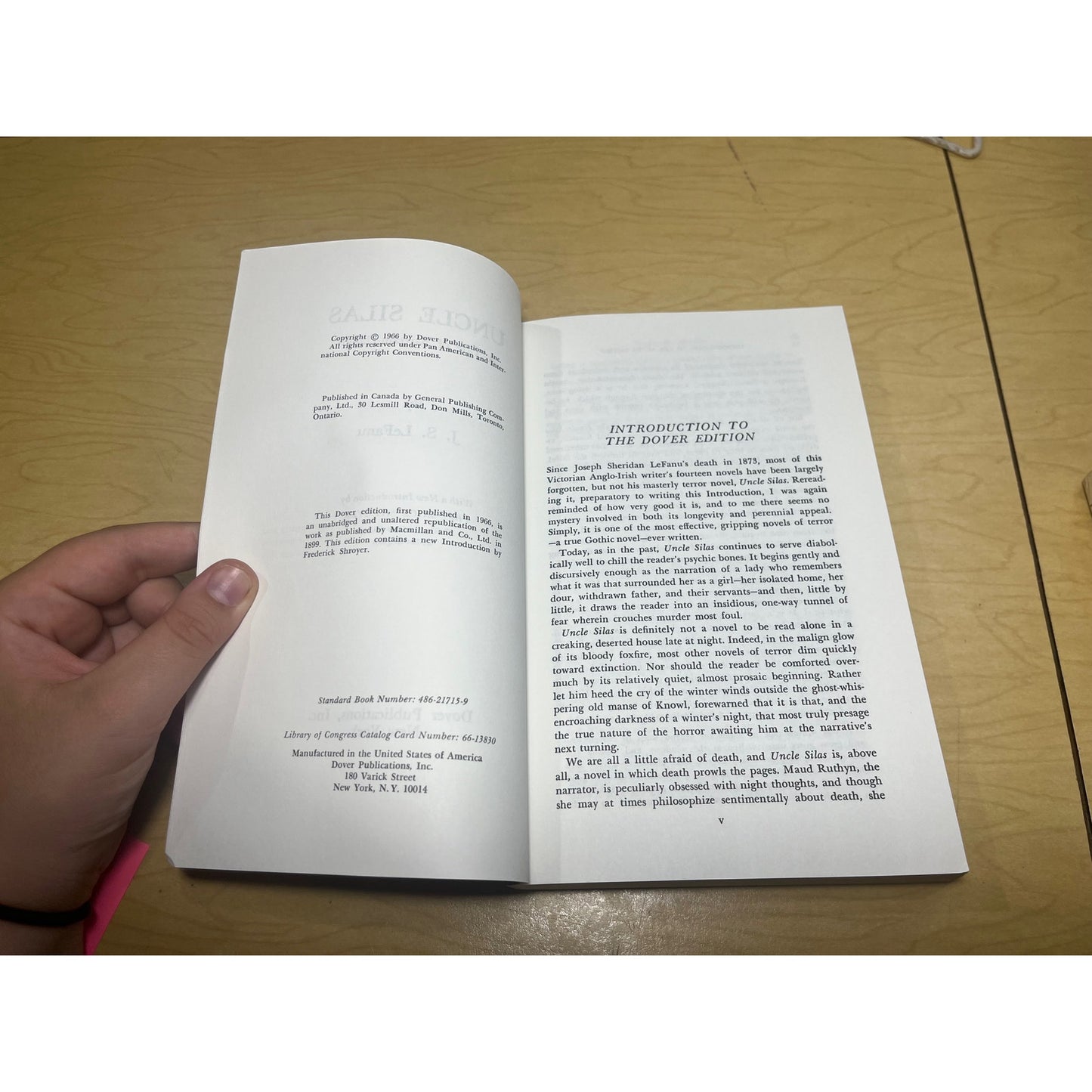 Uncle Silas - J. S. LeFanu - Dover Publishing - Paperback