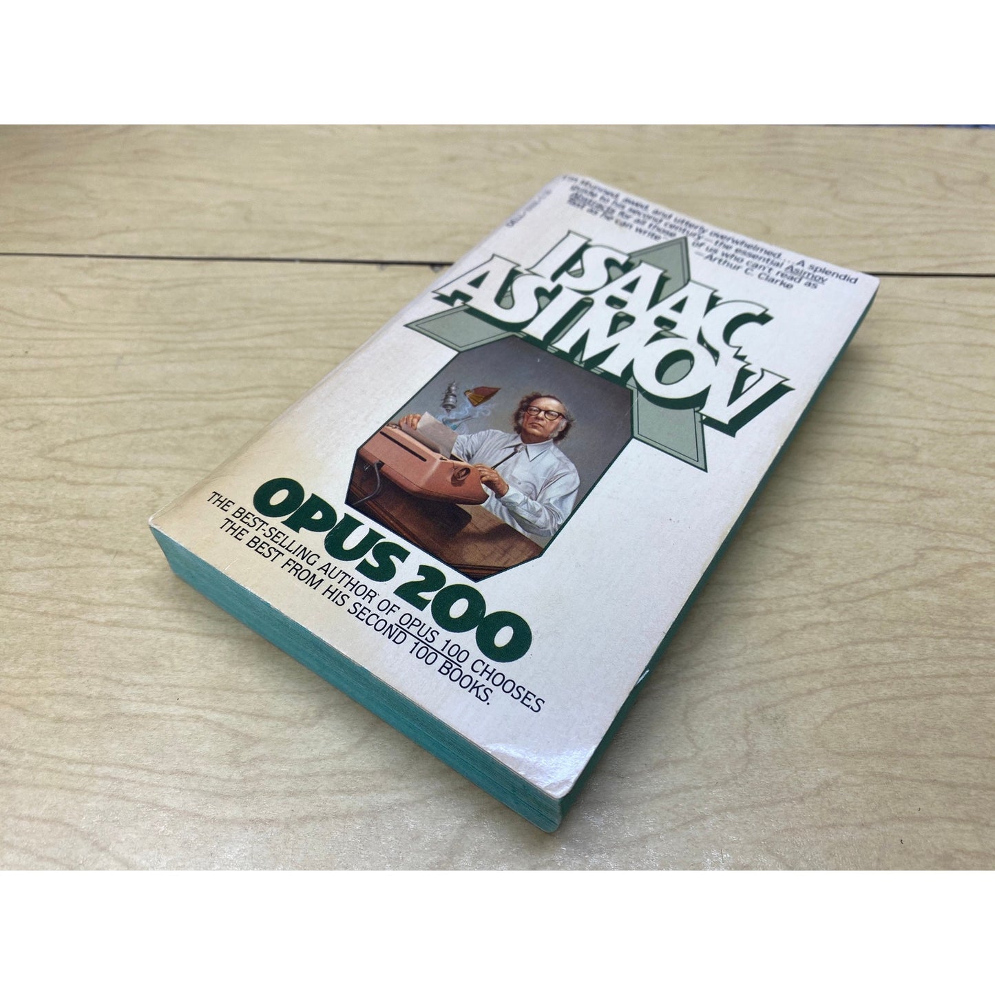 Opus 200 - Isaac Asimov - Vintage Paperback Book - Dell Edition